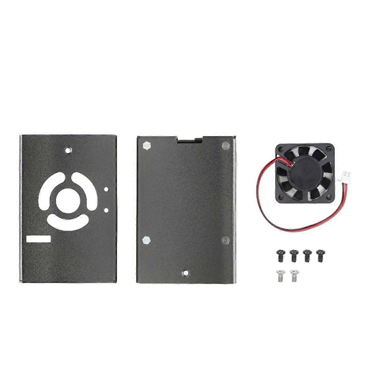 RDK X5 Robot Development Board Case Aluminum Alloy Shell Main Control Chassis with Cooling Fan