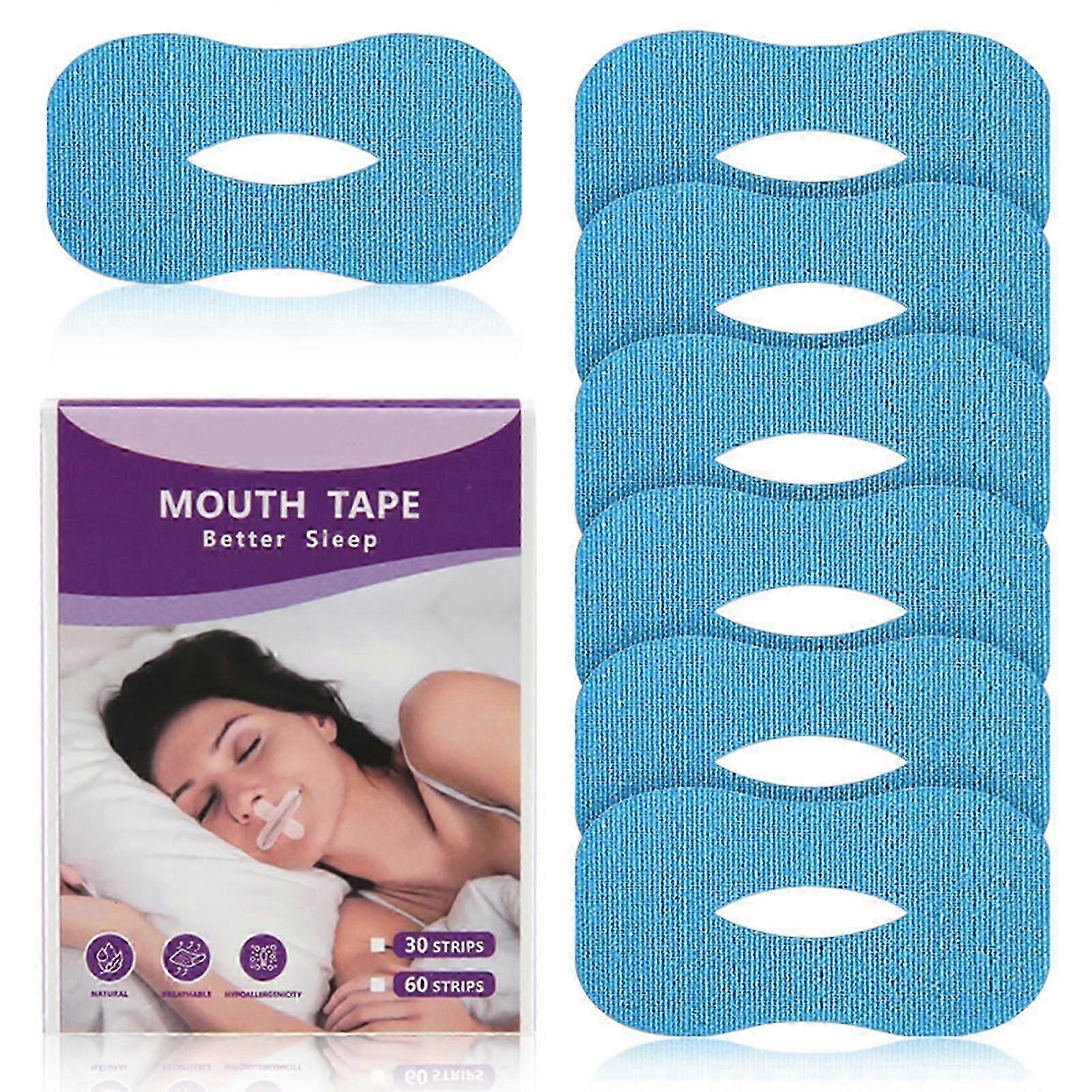 Snoring Relief Mouth Tape for Nighttime Use, Soft Anti Snoring Strips for Improved Breathing and Sleep Comfort