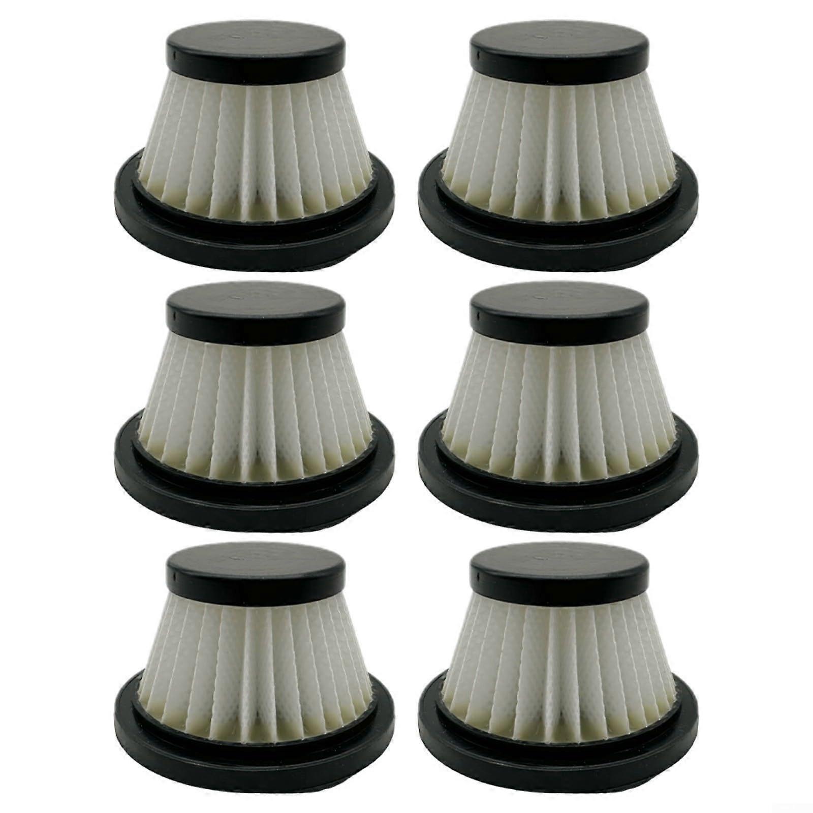 Vacuum Cleaner HEPA Filter Replacement Washable Reusable 6 Pack