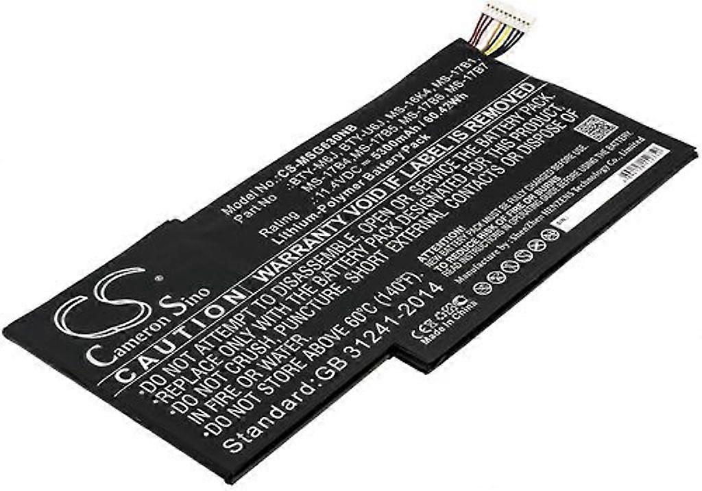 Battery for Msi GS63 7RE Stealth Pro etc