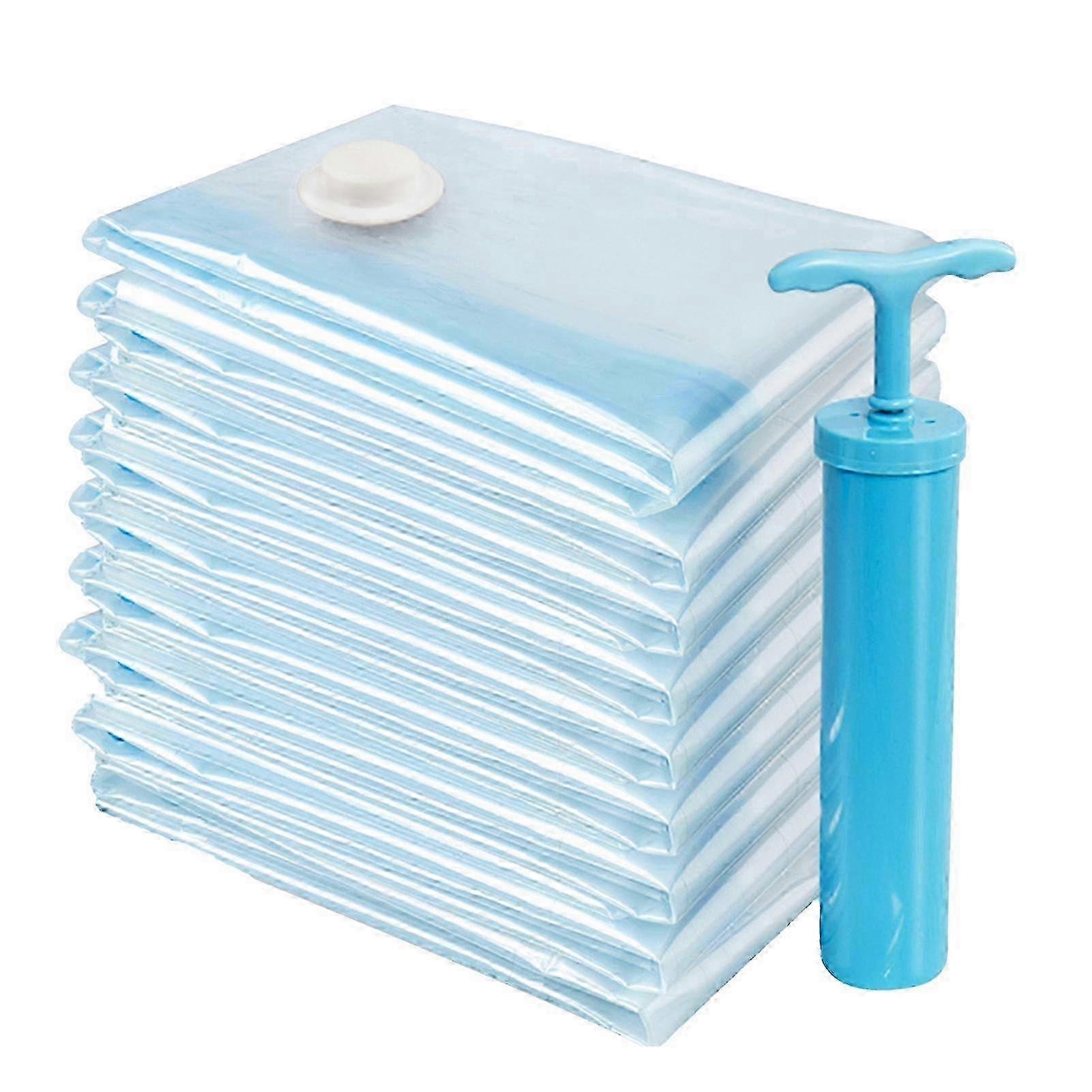 w Vacuum Compression Bag Set - Thickened Material, Large Capacity, Pump Included