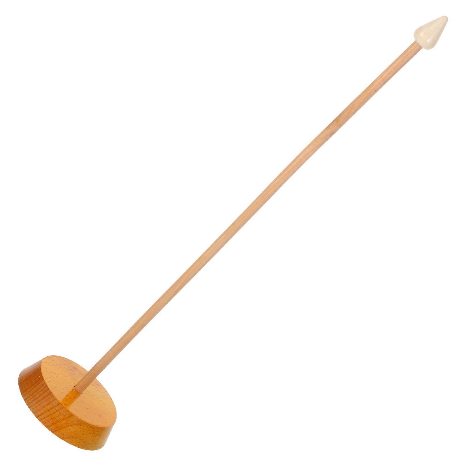 Flag Post Wooden Compact Tabletop Flag Holder For Professional Settings Elegant Design Single Pole 16.9×3.5×3.5in 1Pack