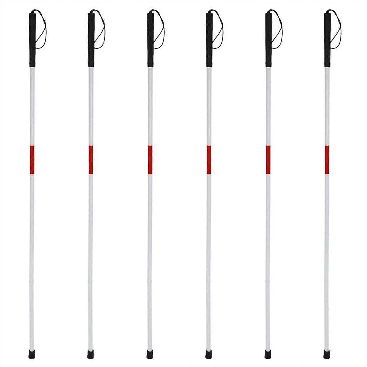 Visually Impaired Crutch Cane Blind Walking Stick Walker Aluminium