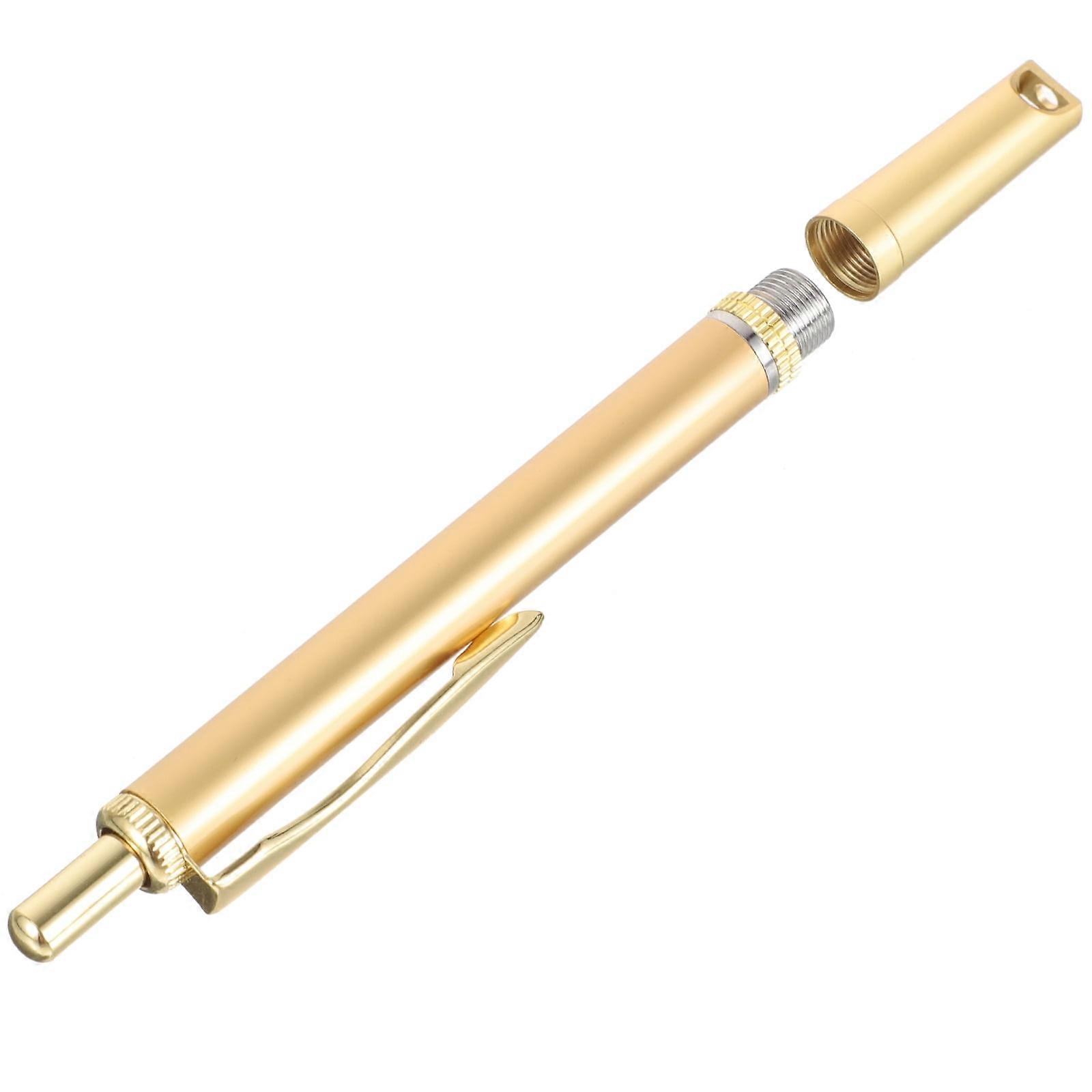 Copper Lancing Device Convenient Lancing Pen Professional Lancing Tool Push Type Lancet Pen Holder