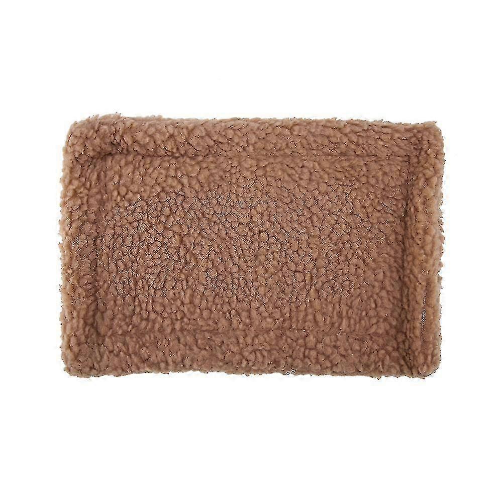 Hedgehog Bed Mat, Rectangular Plush Cushion for Guinea Pigs & Hamsters 25-26