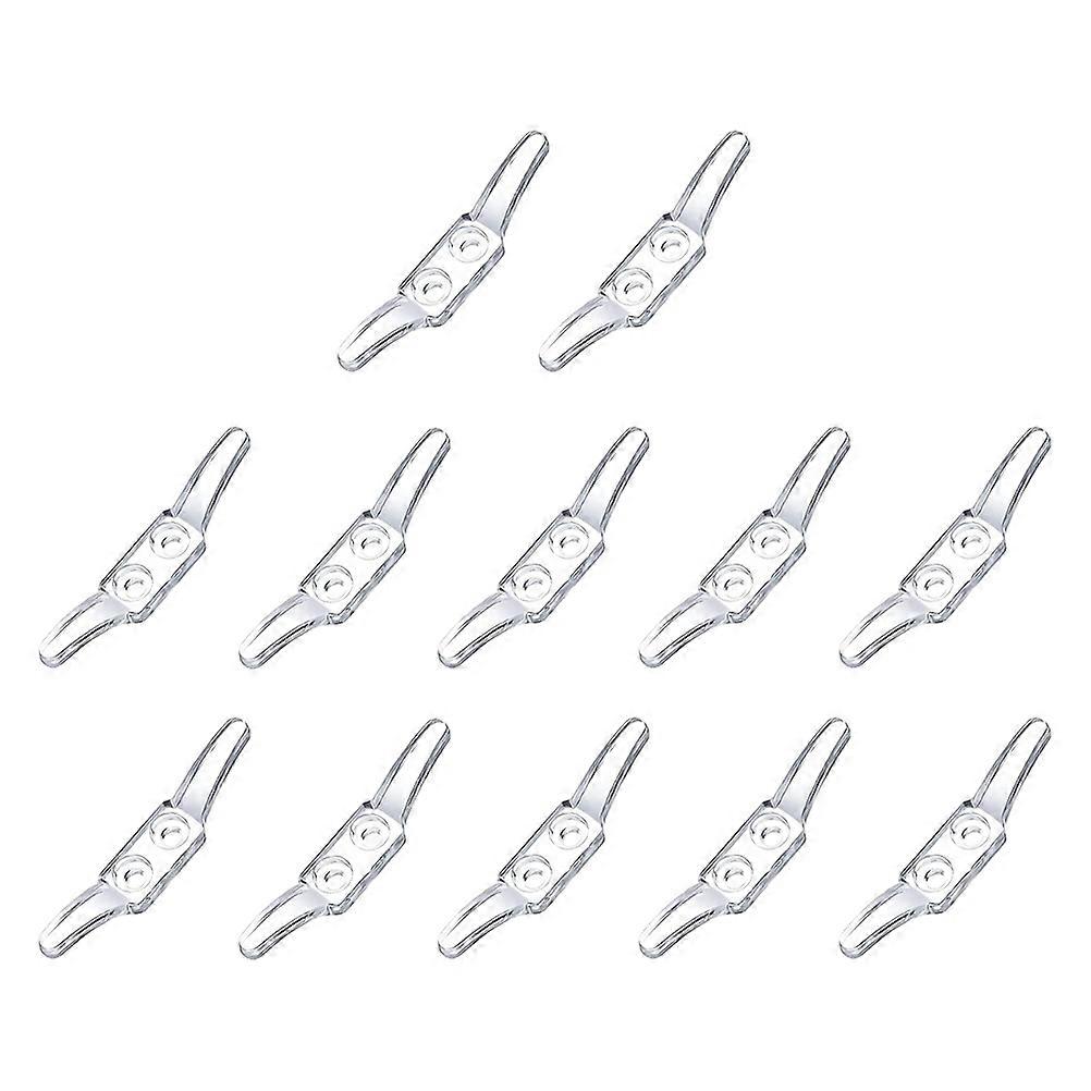 12Pcs Roller Curtain Hooks Roller Curtain Positioning Hooks Blinds Retainers