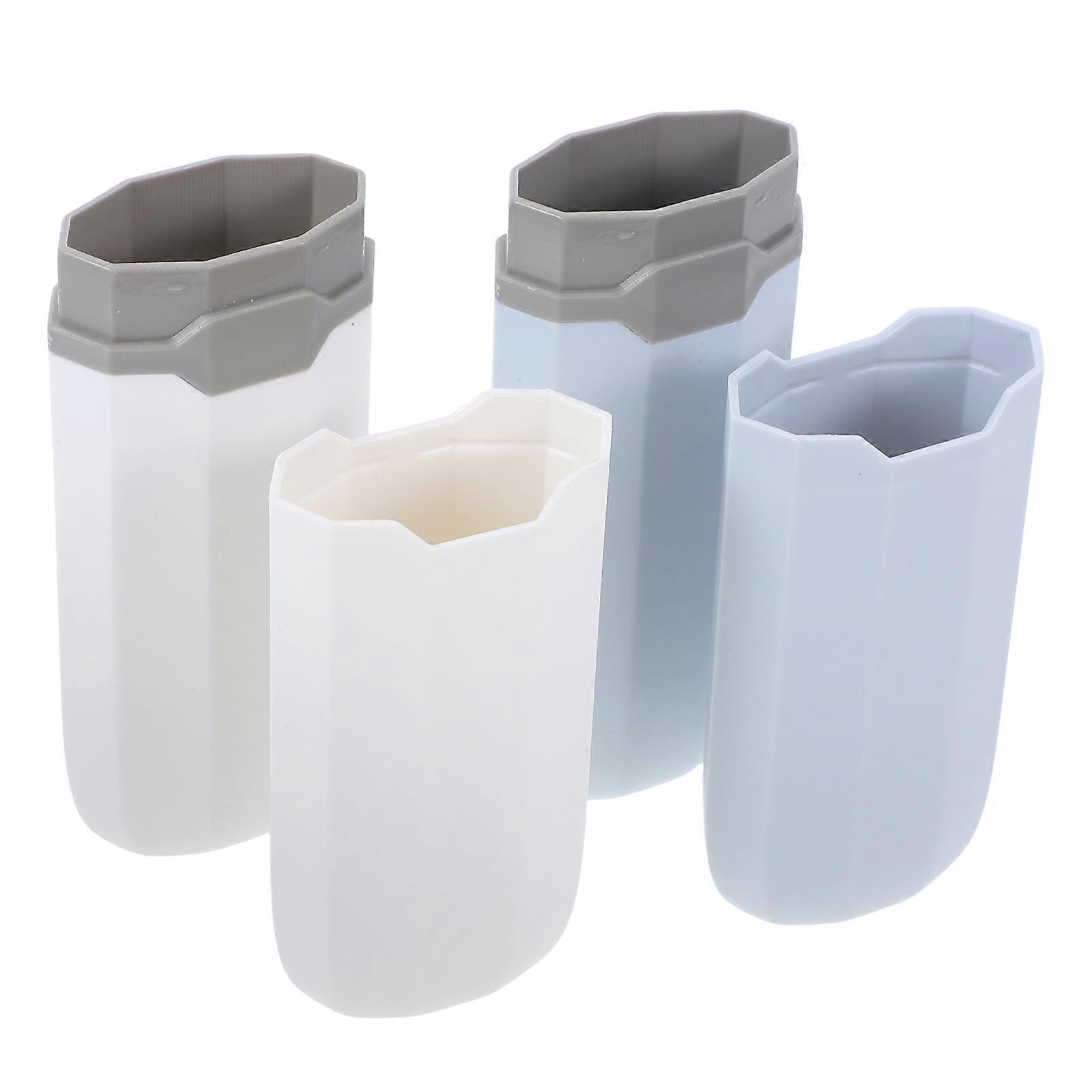 Detachable Toothbrush Box Portable Toothbrush Case for Storage Use 2Pcs Set