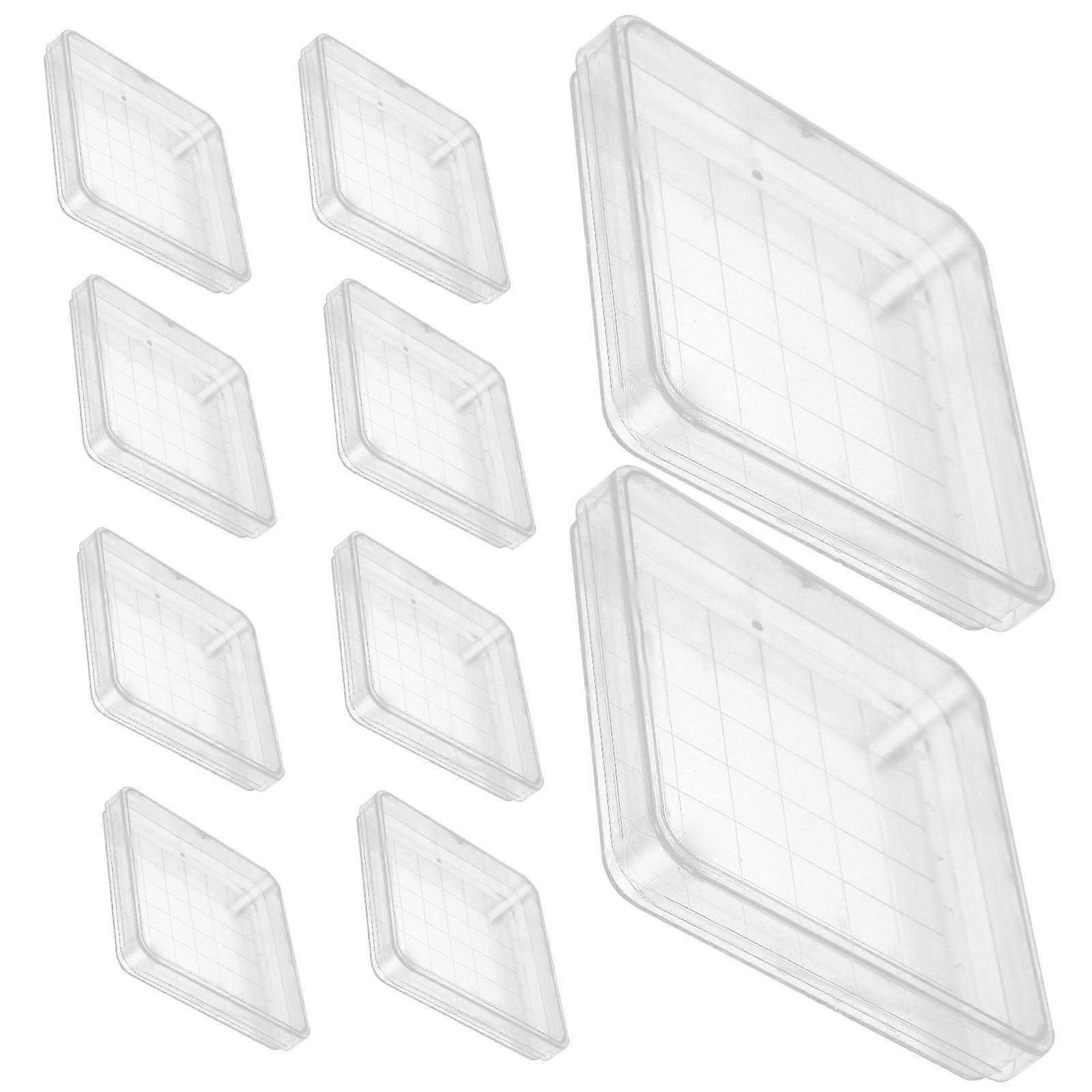 Clear Plastic Petri Dish for Experiment 10Pcs Laboratory Petri Plates