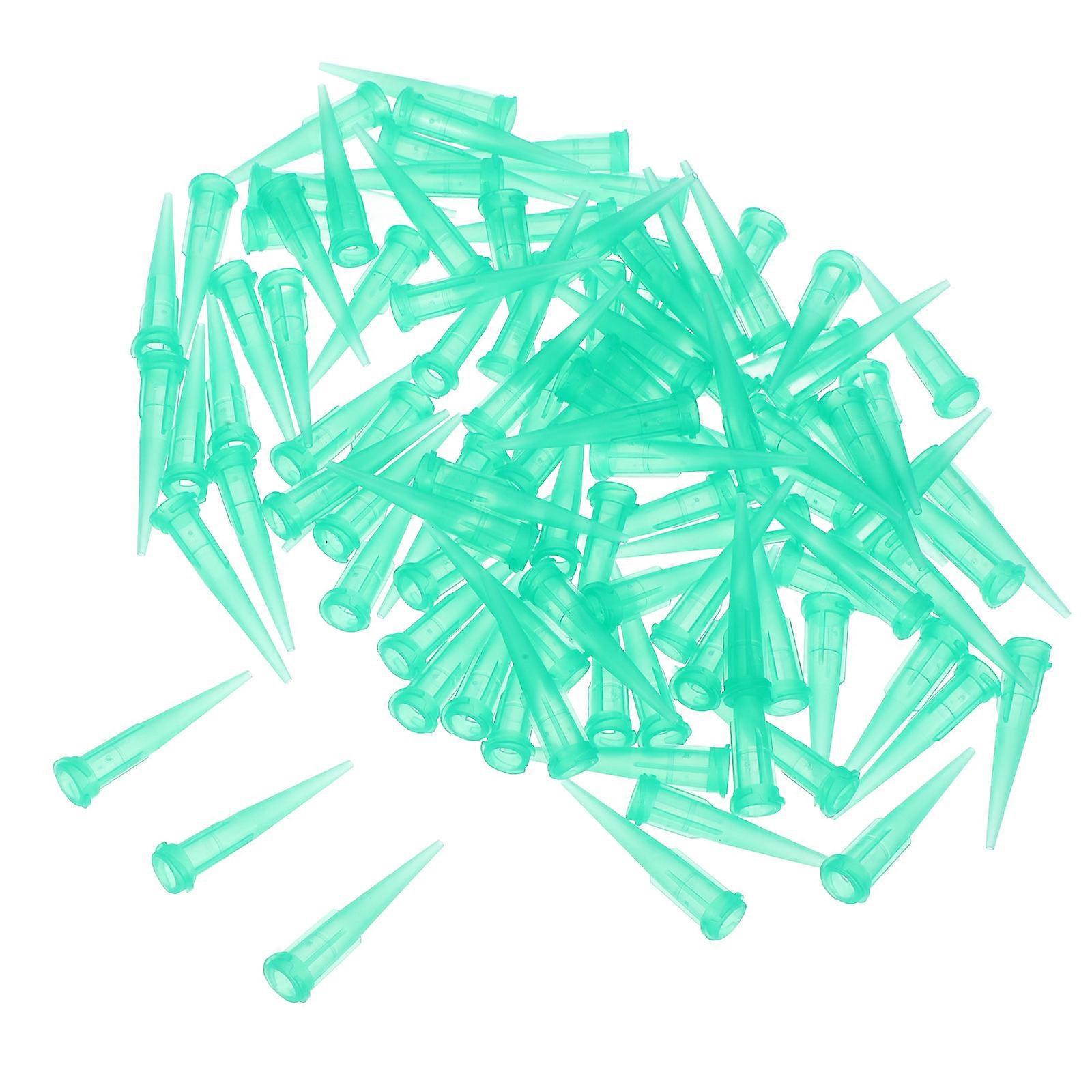 Replacement Nozzles Plastic Laboratory Glue Dispenser Tips for Accuracy 100Pcs