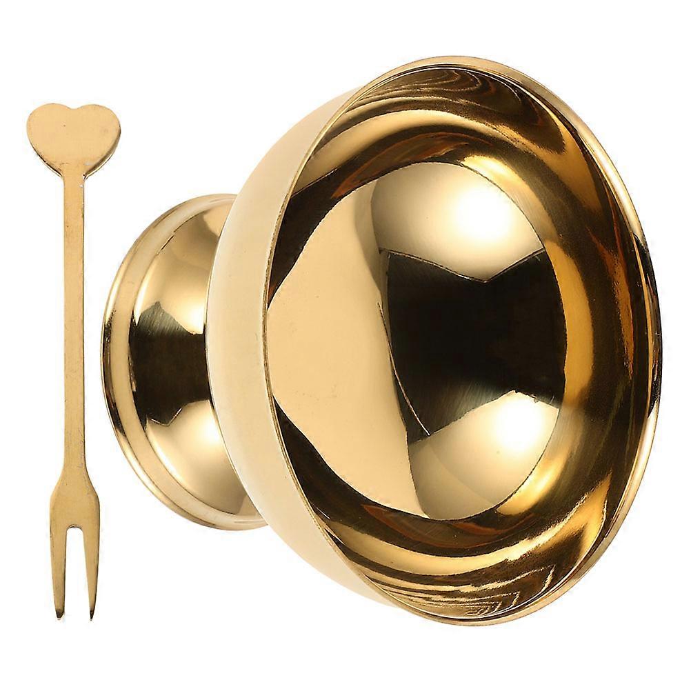 Creative Dessert Cups Stainless Steel for Serving Cake Bowl