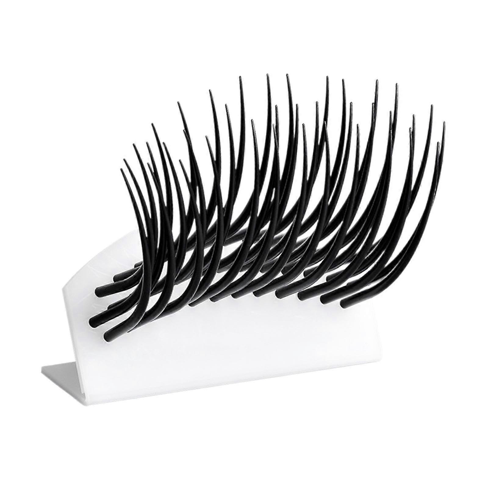 Eyelash Extension Training Model with Realistic Lash Design, Large Reusable Silicone Display Stand