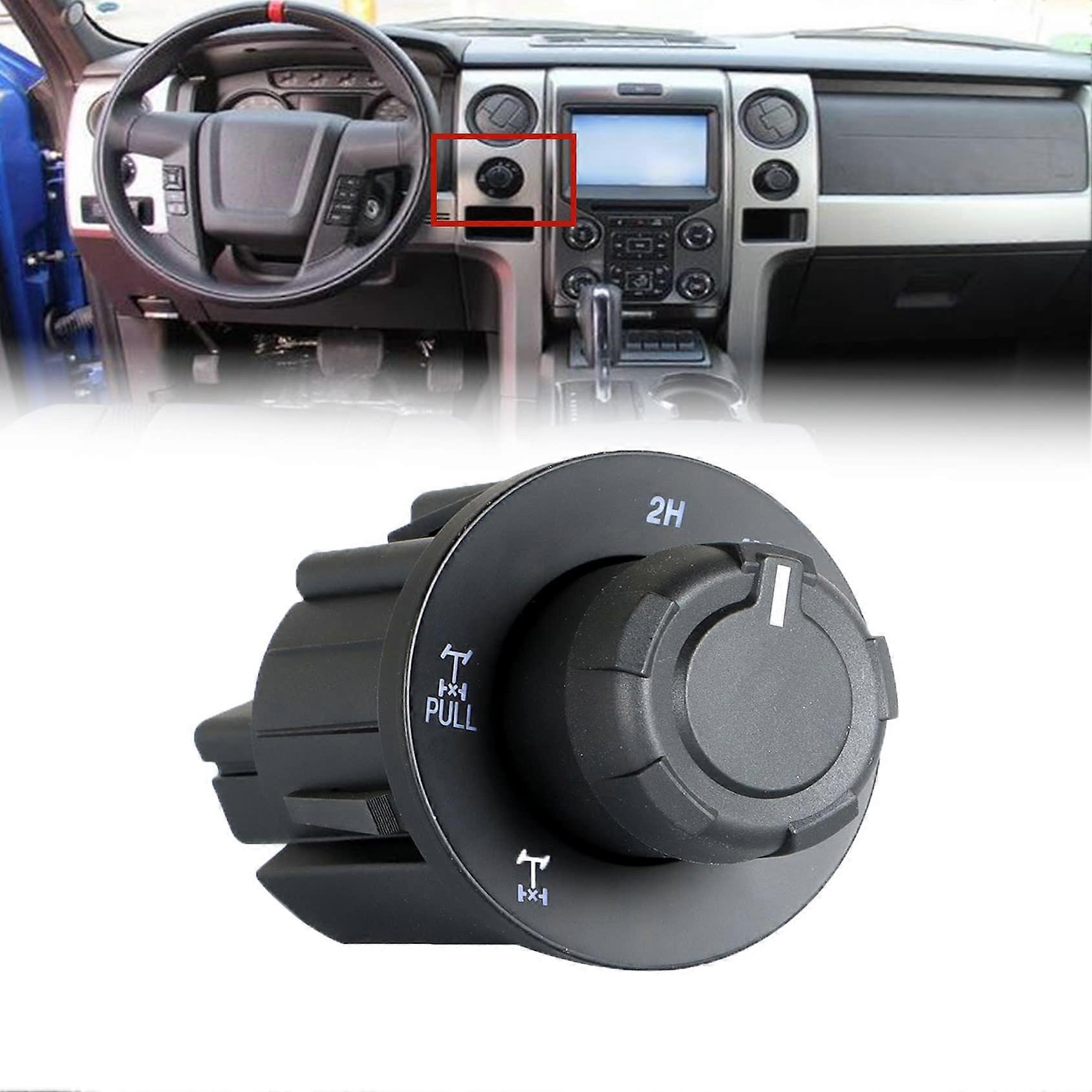 F150 4WD Electronic Locking Differential Switch Knob AL3Z14B166BA for 20092014 Ford 4x4