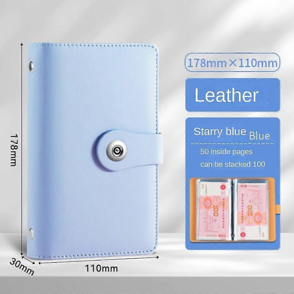 100 Envelopes Money Saving Challenge Couple Saving Money PU Notebook Savings Binder Reusable Budget Savings Challenges Book