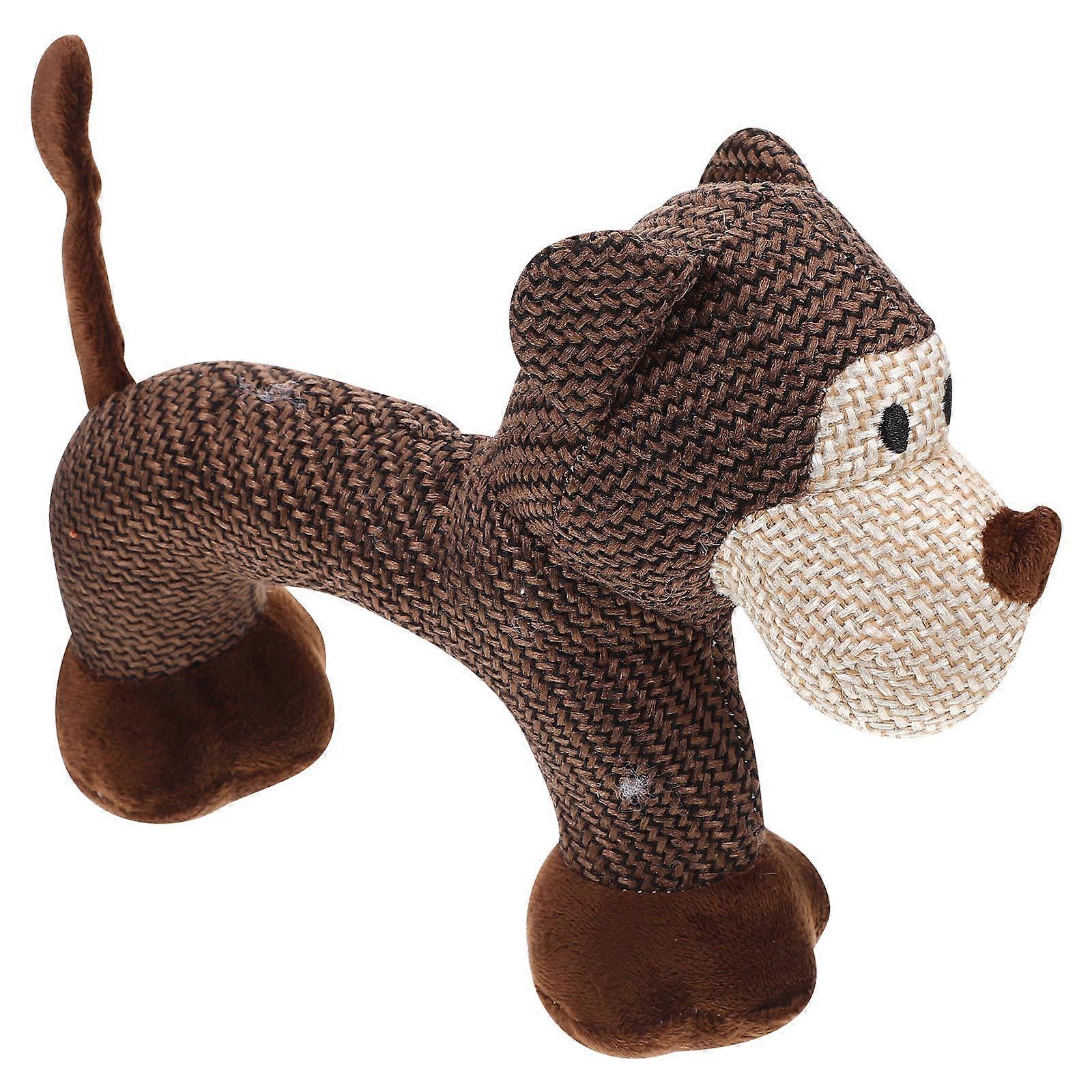 Plush Dog Interactive Toy for Puppies with 2Pcs for Bite Resistant Fun