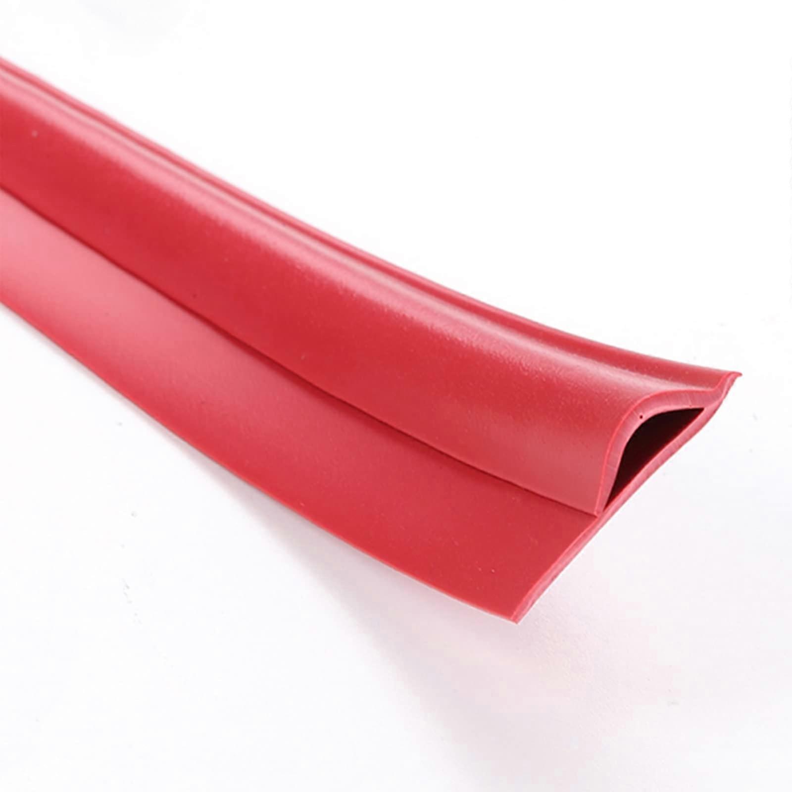 Carpet Edge Trim PVC Protector Strip, Self Adhesive Flooring Transition for Rugs, 23ft, MultiColor