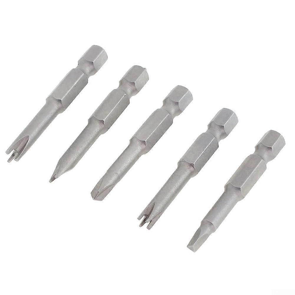 Magnetic Screwdriver Bits Set with MultiShape Tips for Toy and Appliance , 5pcs