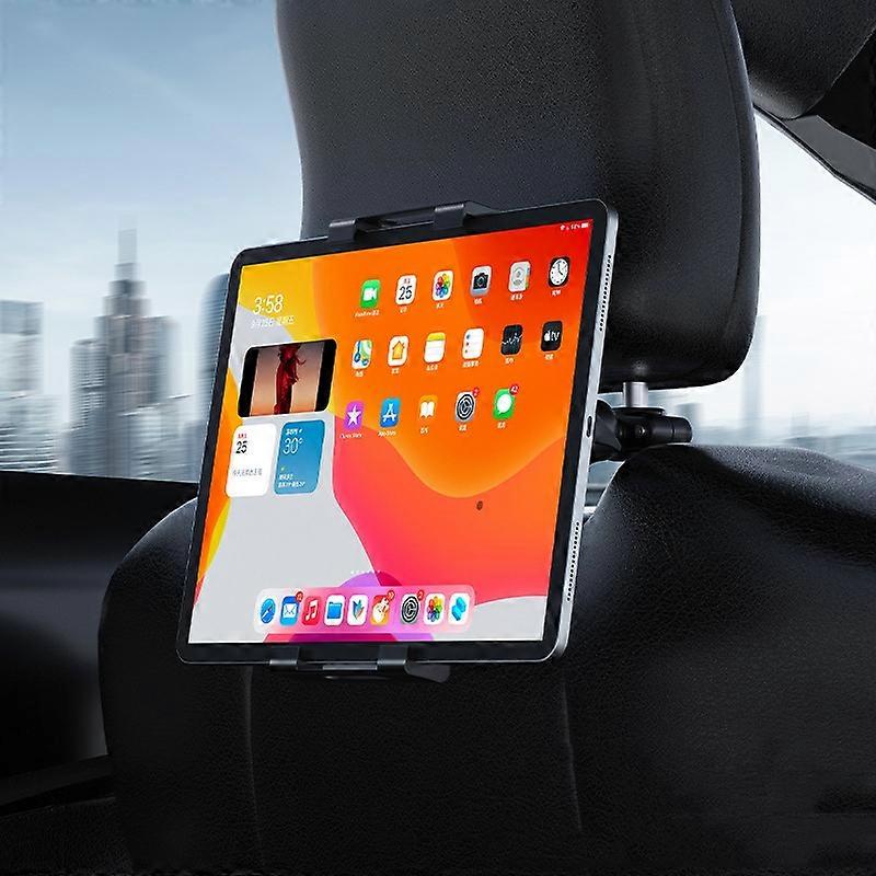 Car Rear Seat Folding Stretchable Headrest Tablet Bracket