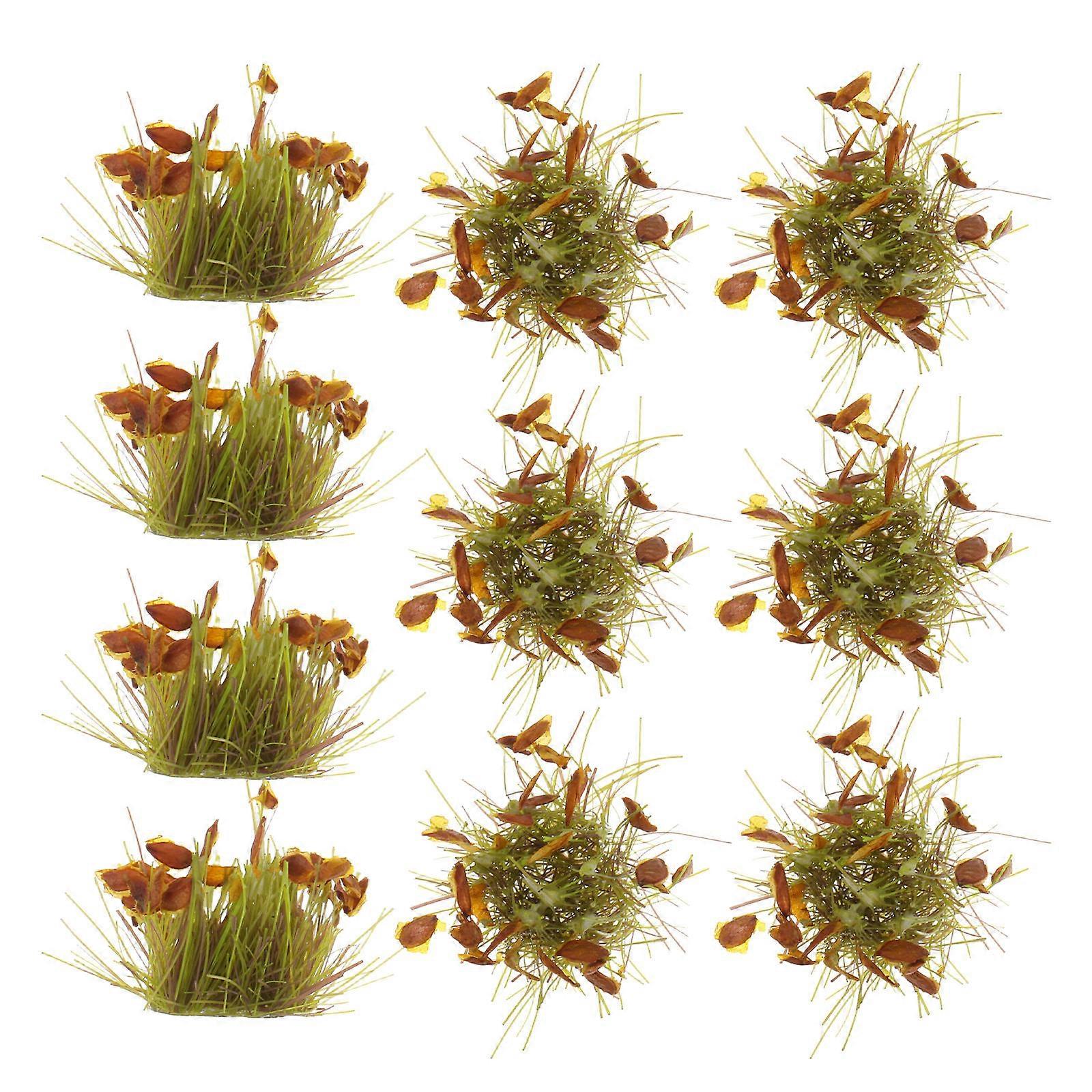 Artificial Grass Clusters for Craft Projects with High Realism 1 Box