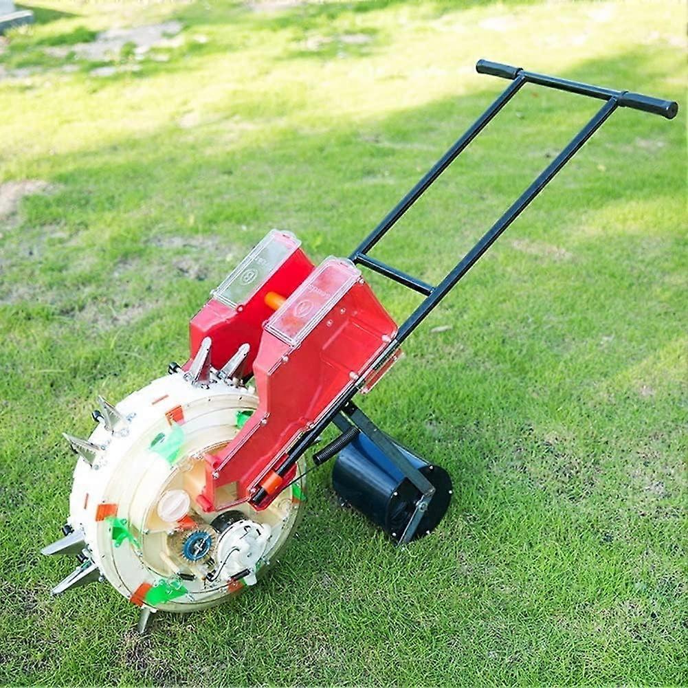 Manual Garden Seeder with Precision Seed Placement, Adjustable Flow Control for Vegetable Planting