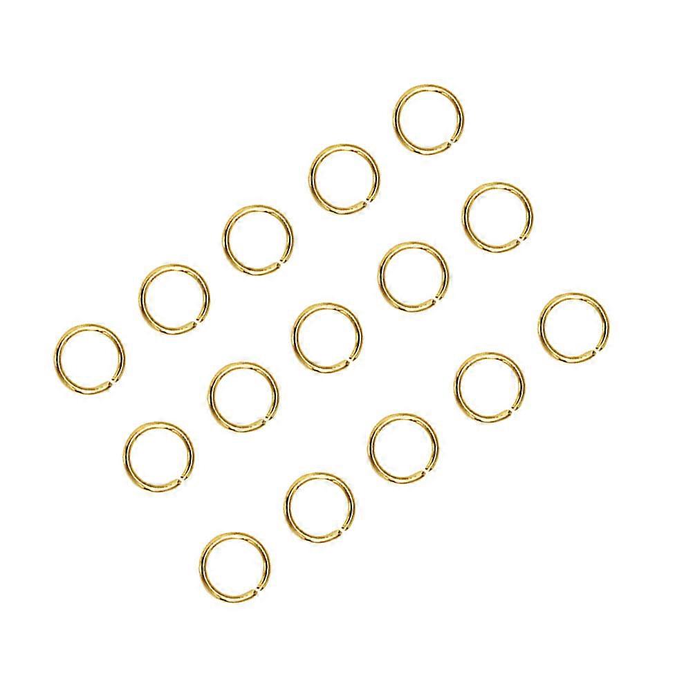 Stainless Steel Split Rings Circle Clips Rings Craft Projects 9x6mm 200Pcs