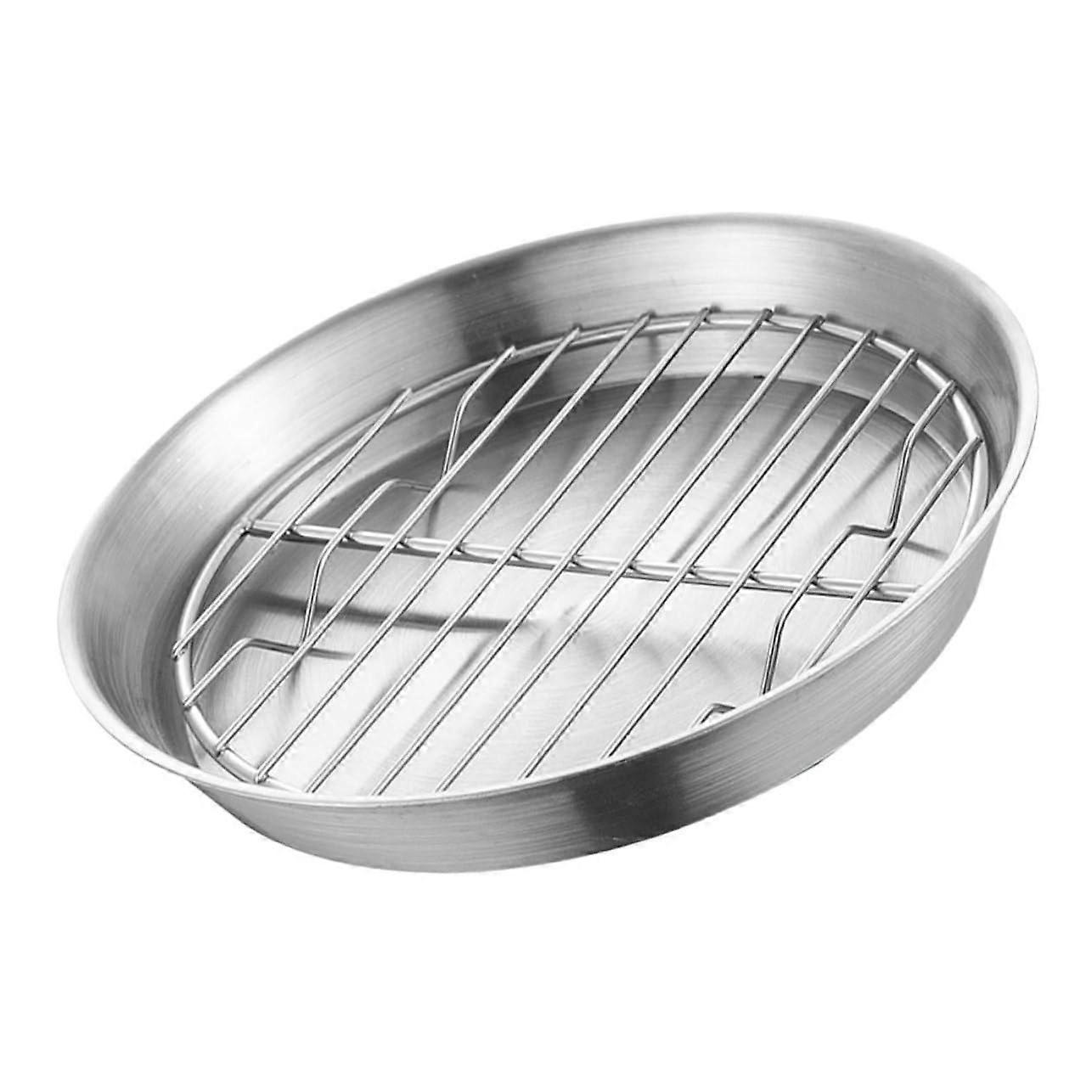 Baking Cooling Rack with Stainless Steel Tray, Rust Resistant Wire Rack for Cookie and Baking Sheet