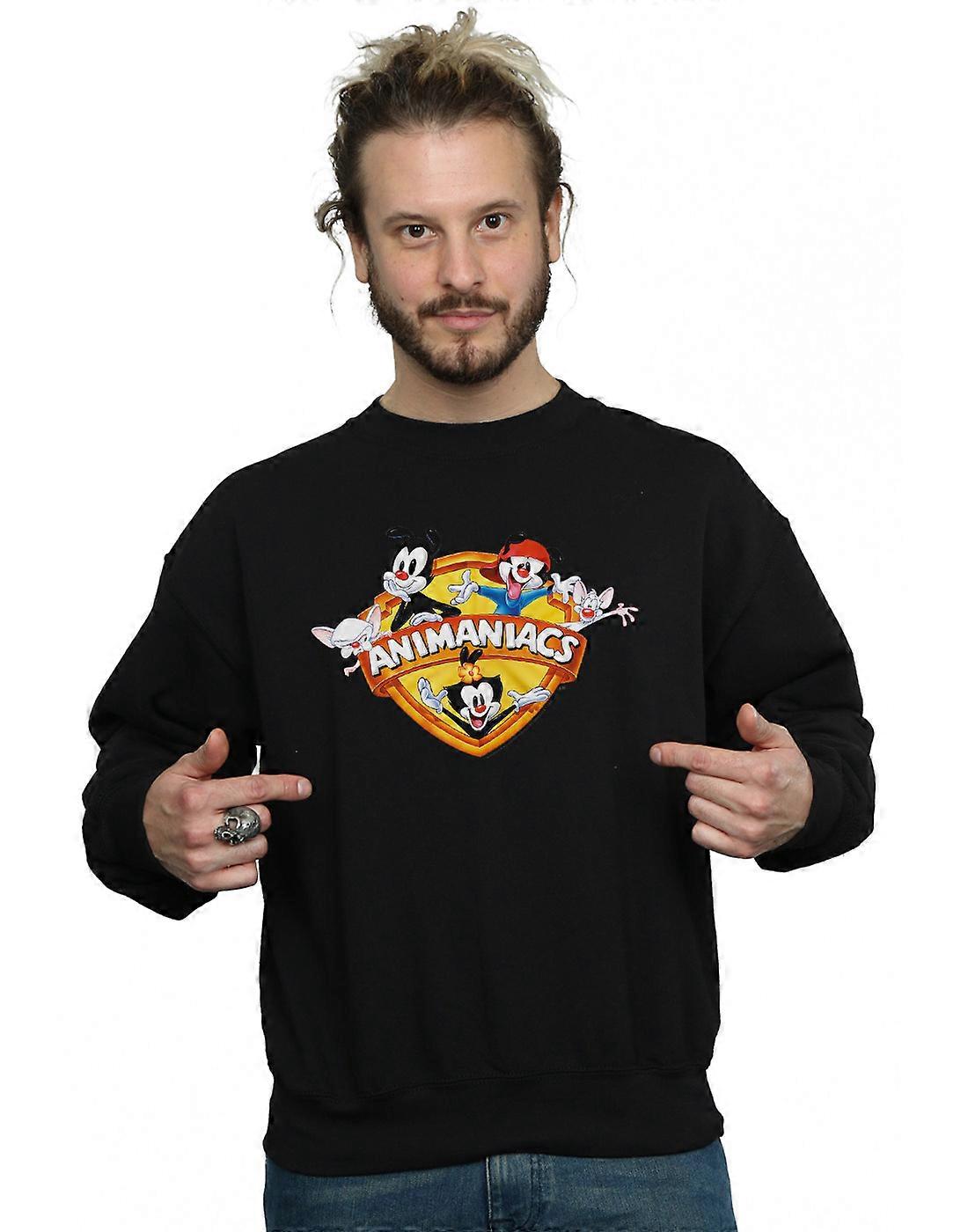 Animaniacs Men's Group Shield Sweatshirt