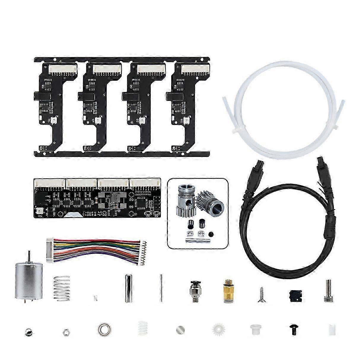 Auto Refill Hall Sensor Bidirectional Buffer Kit, Compatible with A1 A1 Mini 3D Printer | 4-Channel Mode