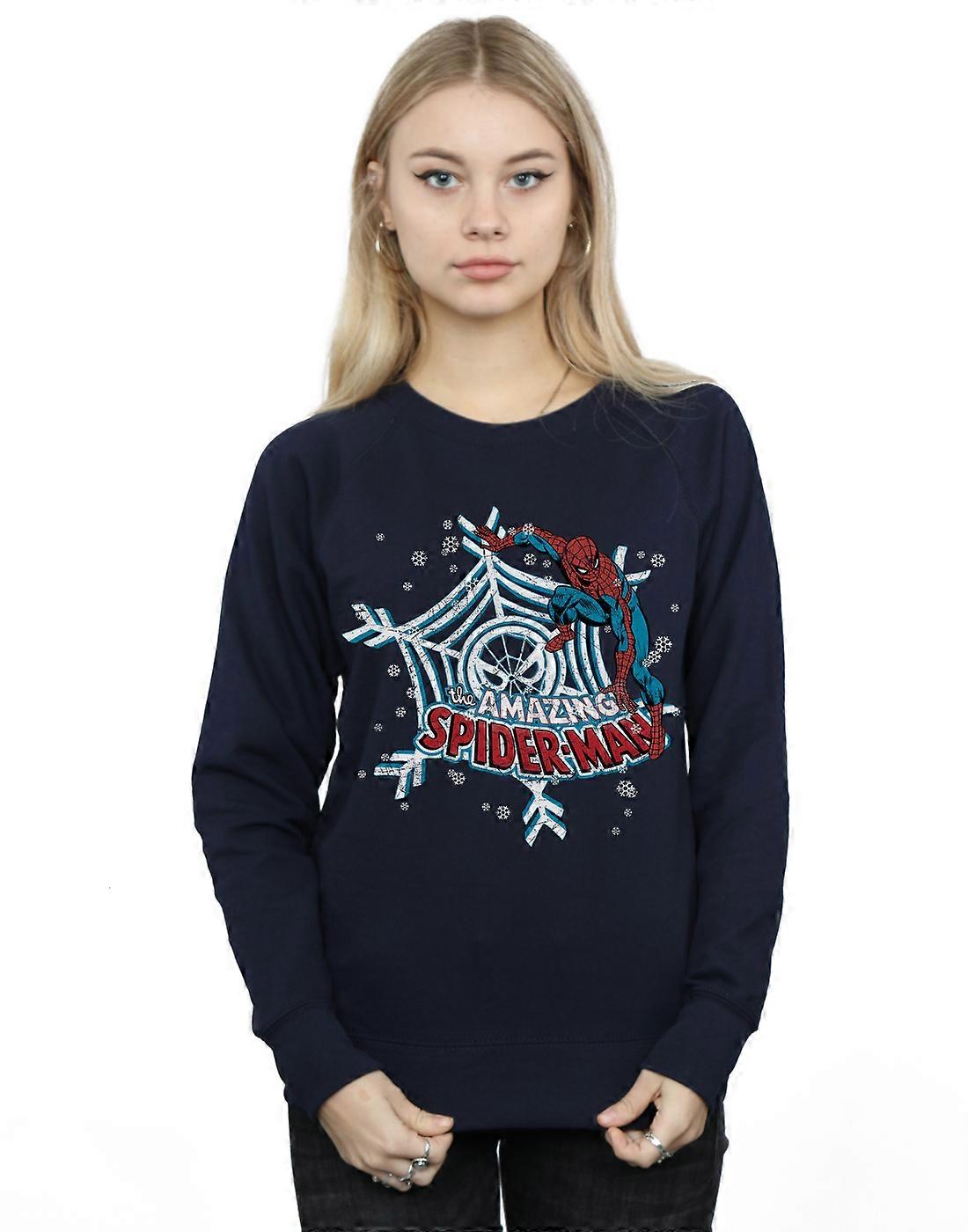 Marvel kvinner ' s Spider-Man Christmas Pullover