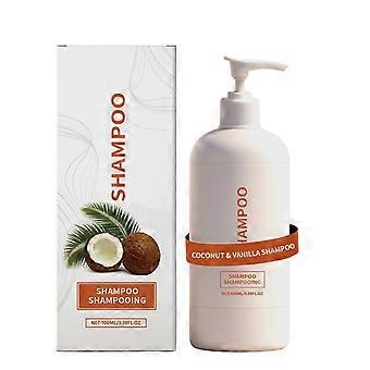 Szampon naturalny kokosowo-waniliowy, formuła organiczna do głębokiego oczyszczania i nawilżania, bez konserwantów, regularna pielęgnacja z czystymi naturalnymi składnikami, promocja