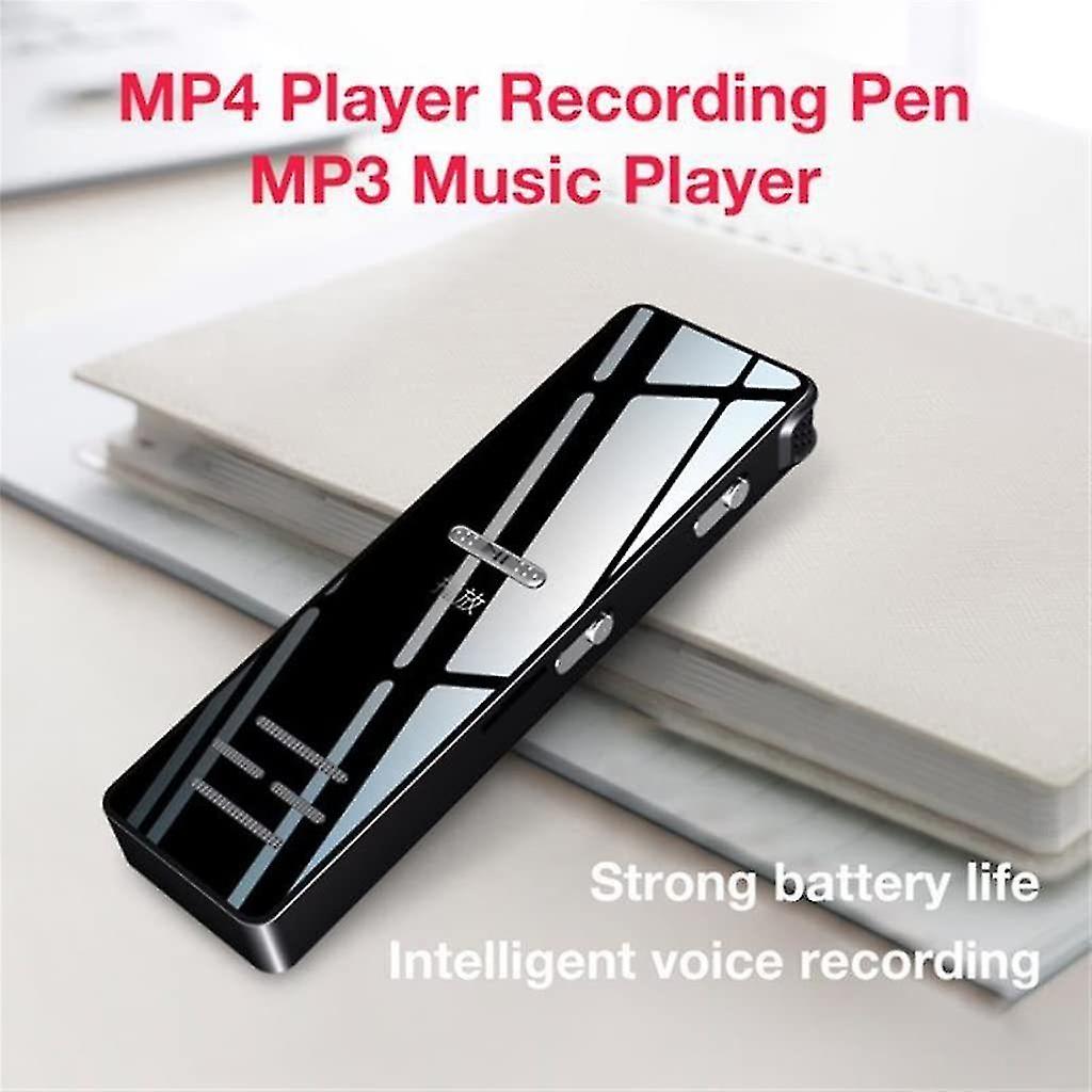Voice Recorder, Noise Reduction Recording, Stereo Mp3 Music Player Timing Recorder-64gb(black)