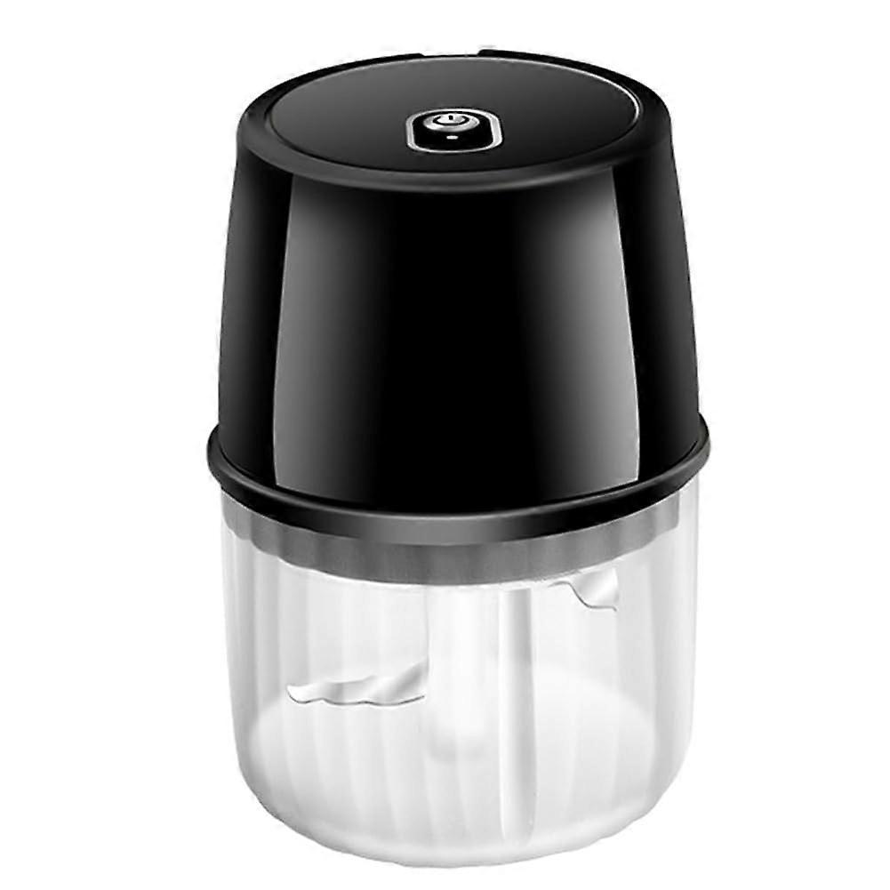 Electric Garlic Chopper USB Rechargeable Mini Food Processor with OneClick Operation 250ML