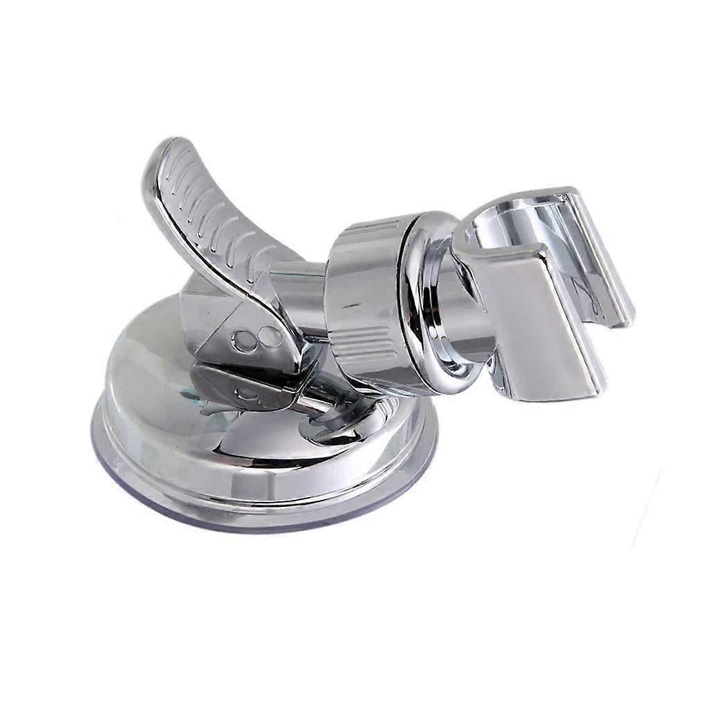 Adjustable Suction Cup Shower Head Holder with Vacuum Mount, 5kg Capacity, Wall Mounted ABS Bracket