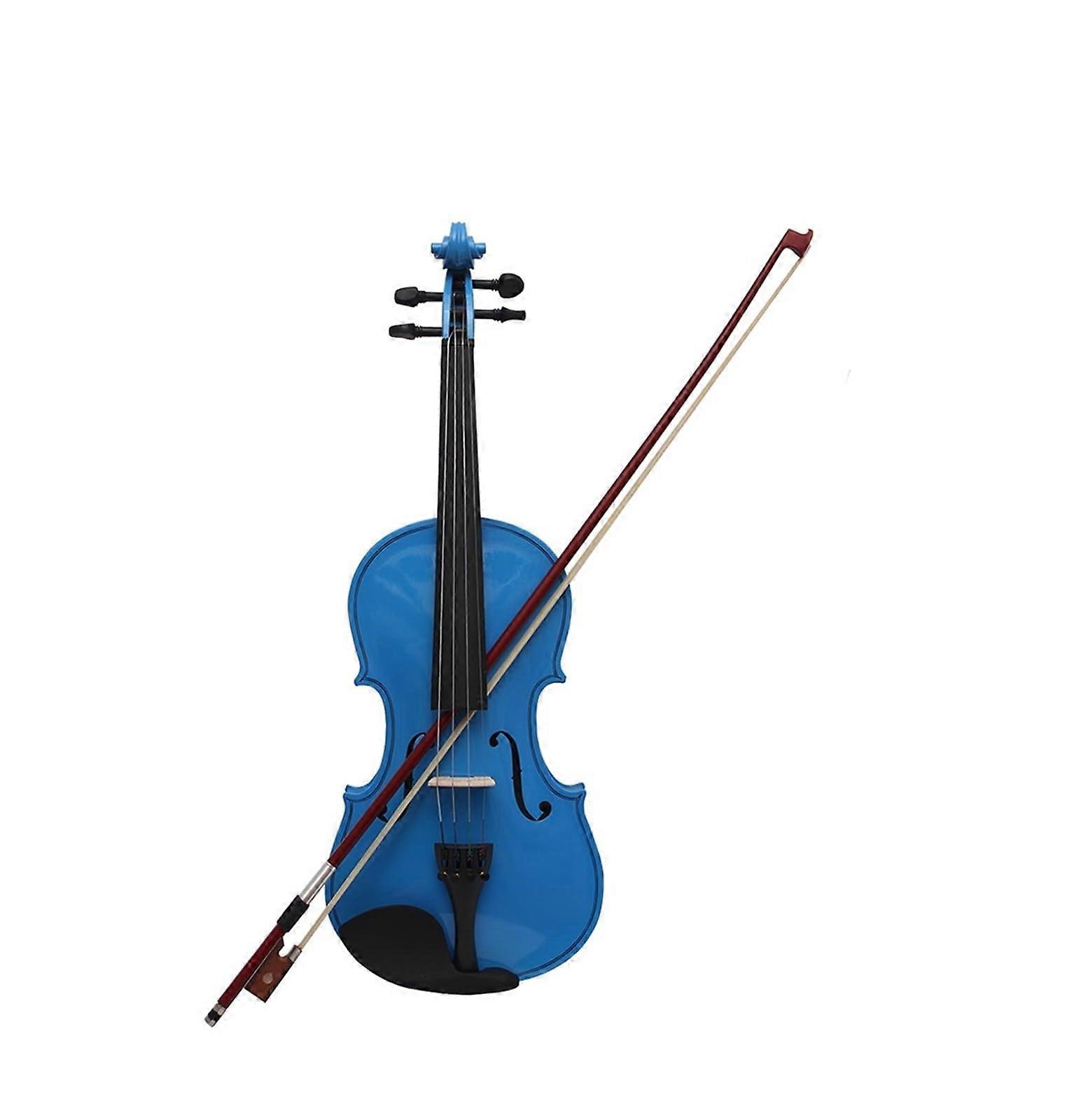 4/4 Full Size Beginner Violin Kit with Maple , Warm Tone, Alloy Tailpiece and Soft Case
