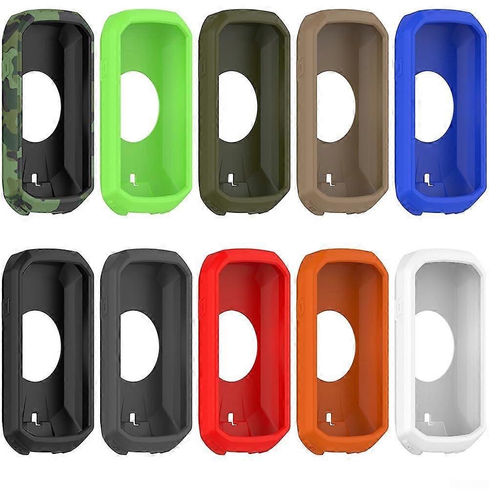 Silicone Protective Case with Full Protection and Precise Cutouts  Red for Garmin Edge 1050