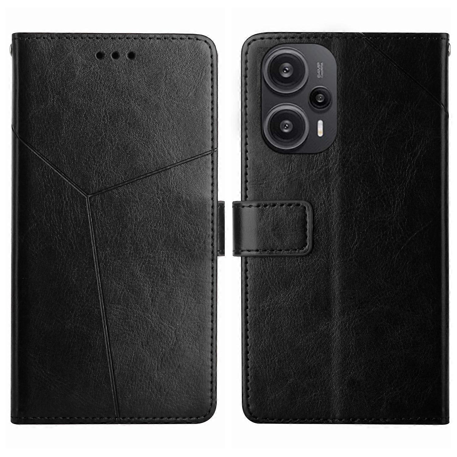 Y-shaped Pattern Flip Leather Phone Case