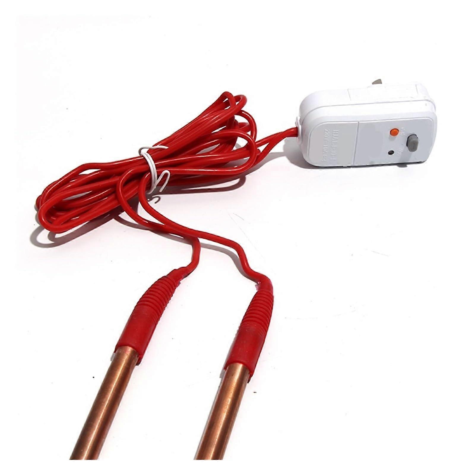 2KW Immersion Heater 220V Copper Water Heater Element U Shape Waterproof Plug Fast Heating for Pool