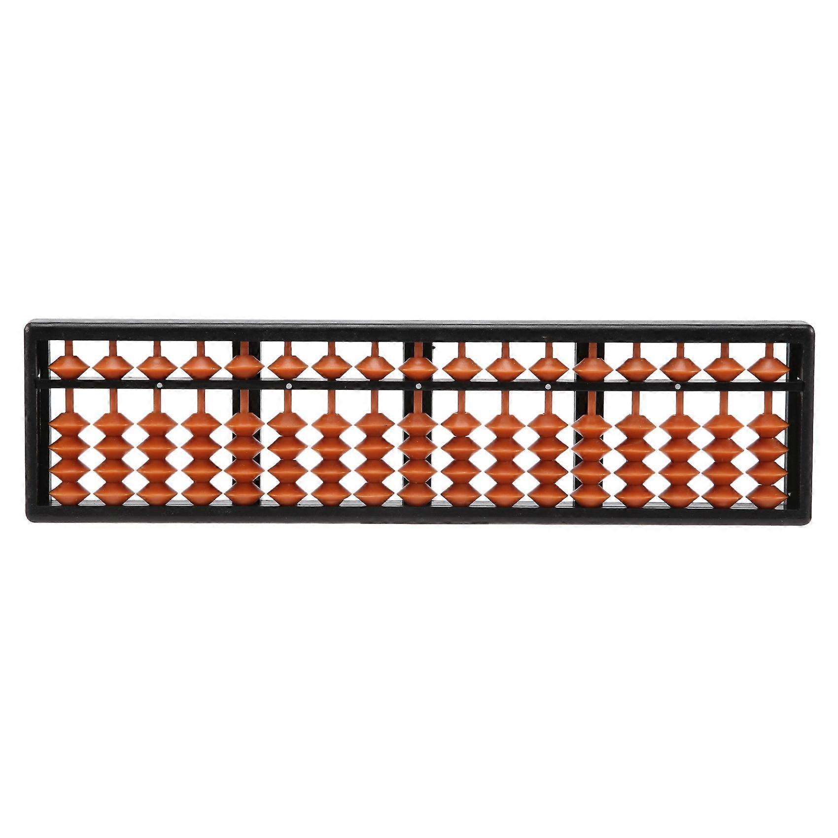 Plastic Abacus Arithmetic Abacus Kids Calculation Tool 17 digits