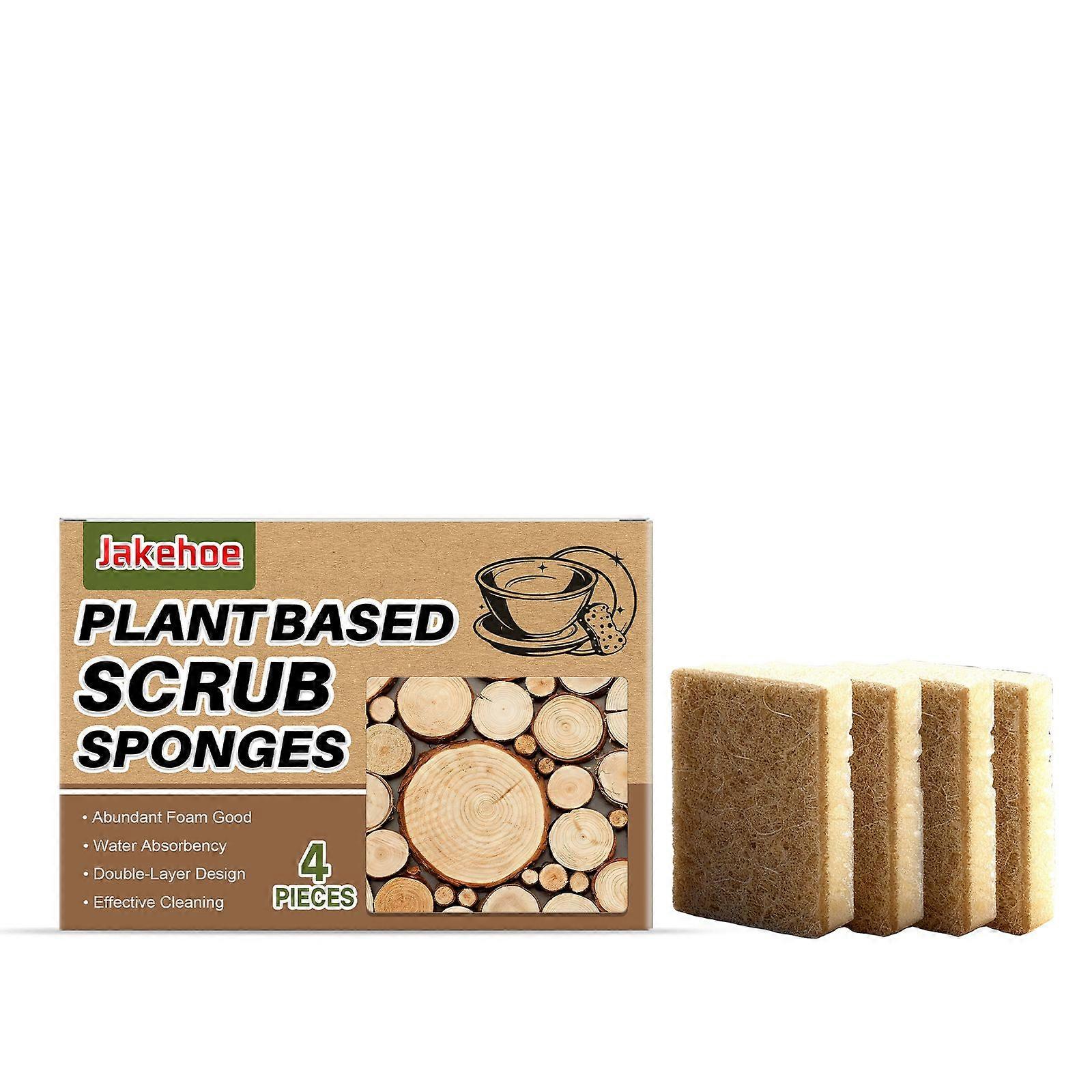 Jakehoe Kitchen Cleaning Sponge Suitable For Dishes Pots