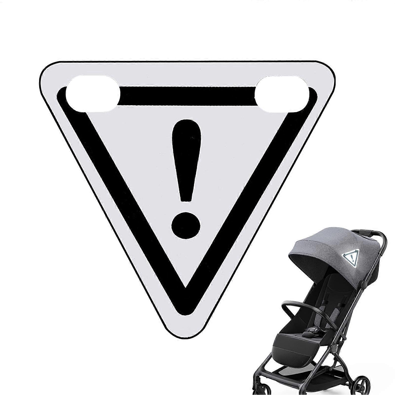 Reflective Safety Triangle with Magnet for Vehicles,  Visibility Emergency Roadside Warning