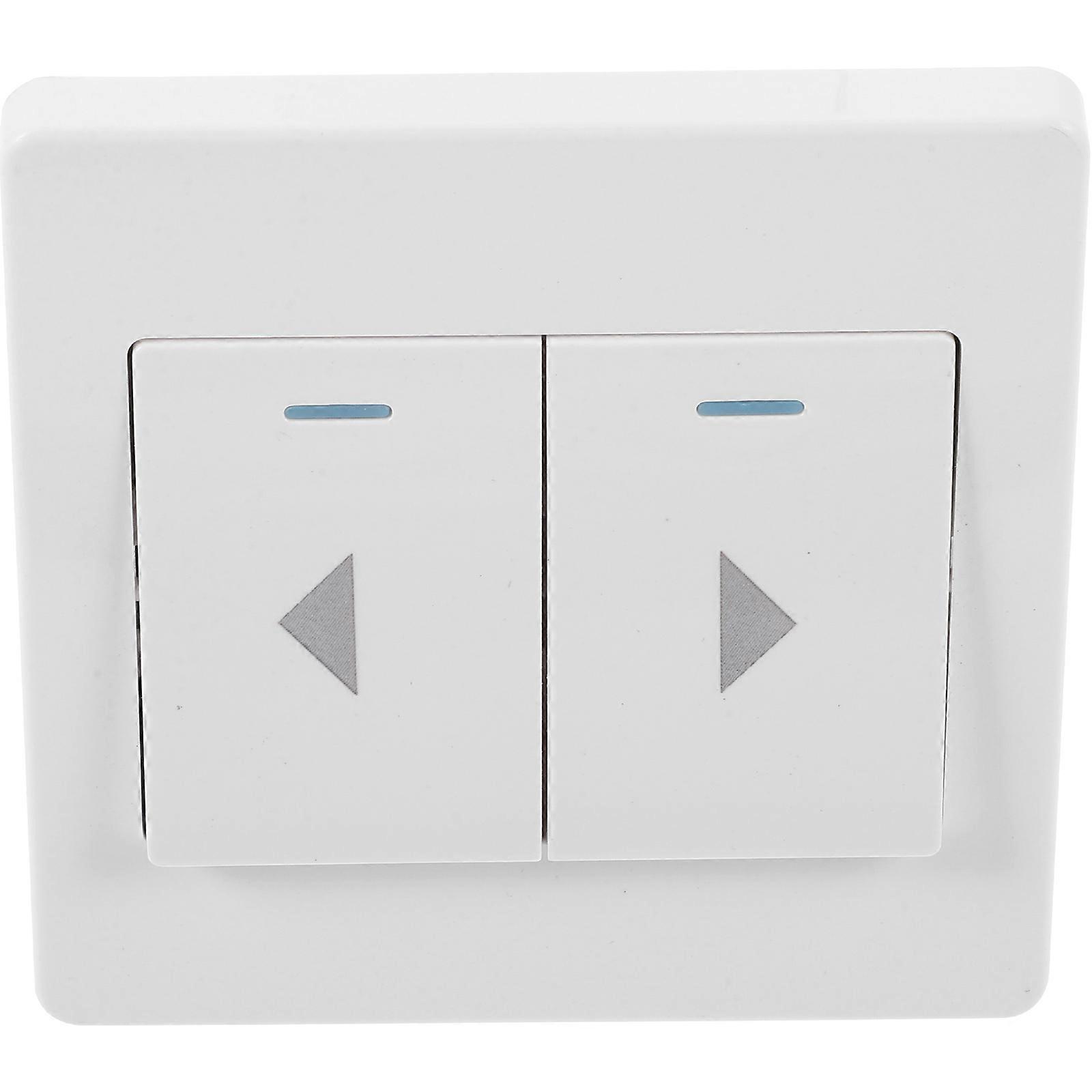 Commercial Garage Door Switch for Garage Door Panel 2-Button White