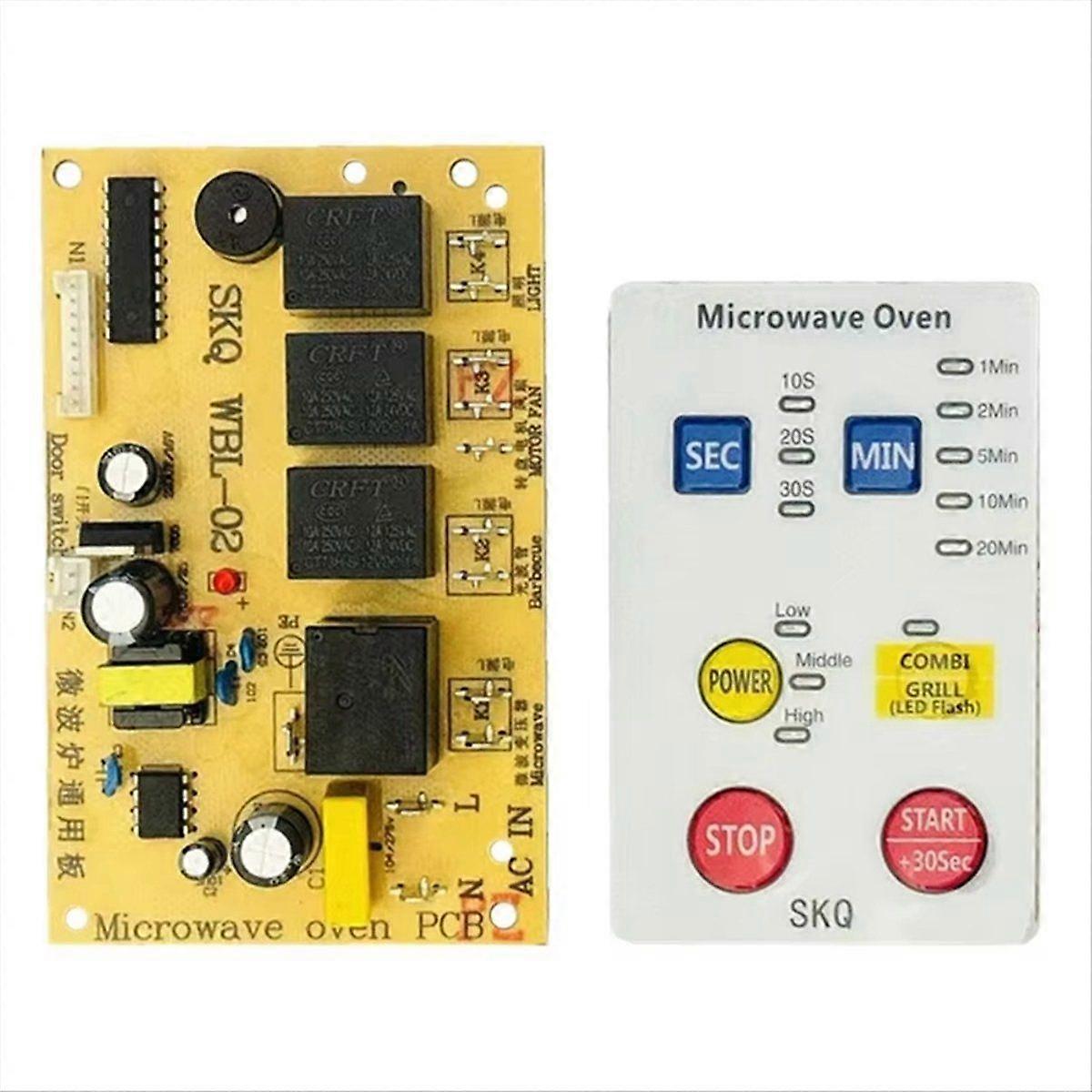 Universal Microwave Power Supply Control Board Repair Computer