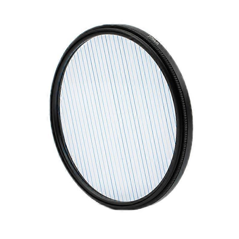 Photography Brushed Widescreen Camera Filter 49mm+Blue