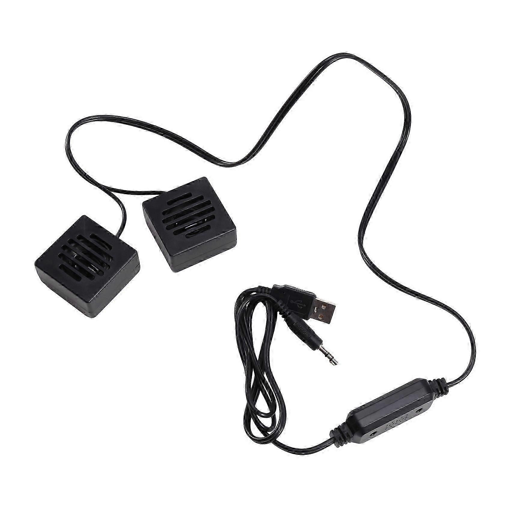Paste Mini Computer Speaker USB Wired Universal Stereo Sound Surround Loudspeaker for Computer Laptop Notebook