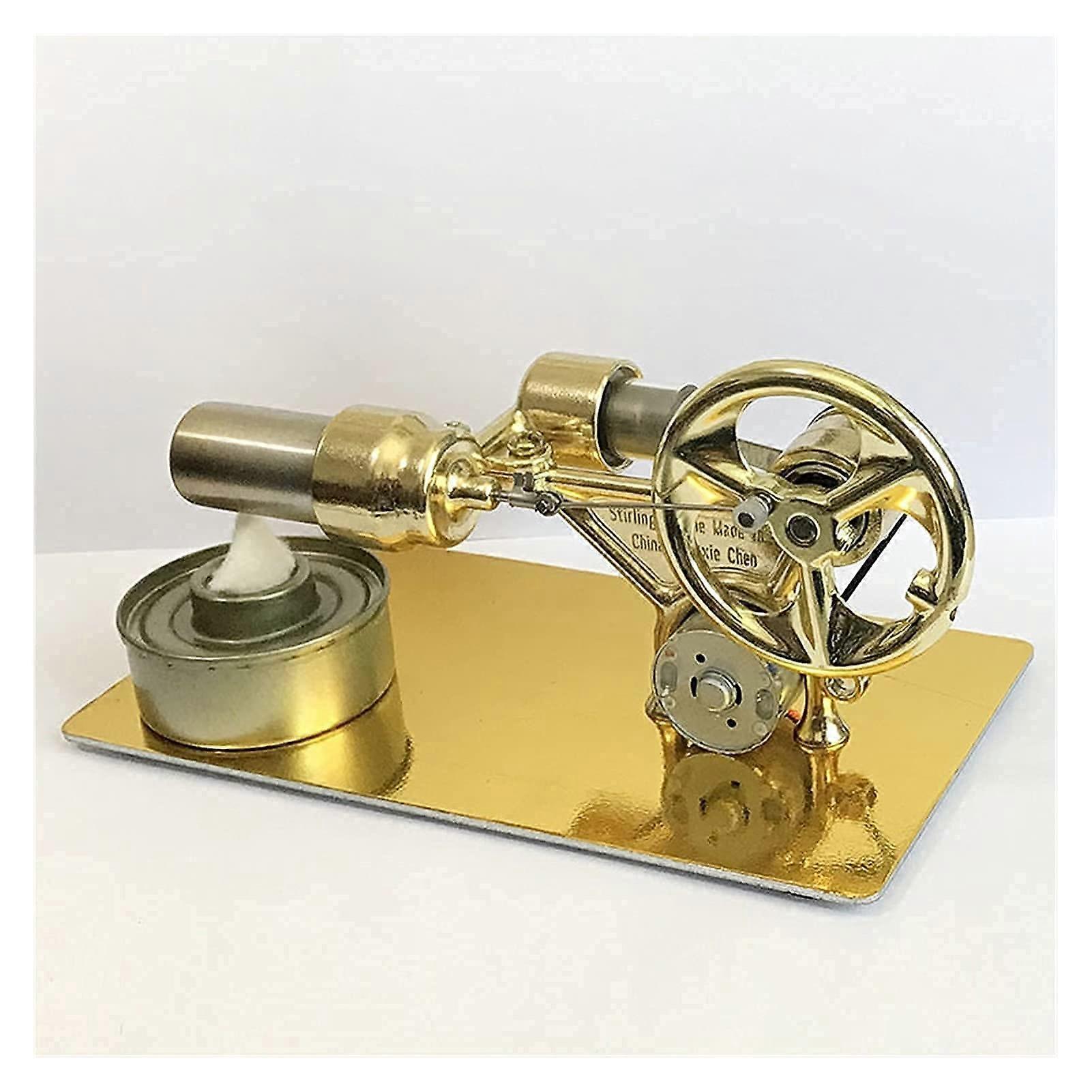 Stirling Engine Model Mini Hot Air Engine Kit for Physics Experiment and Energy Conversion Demo