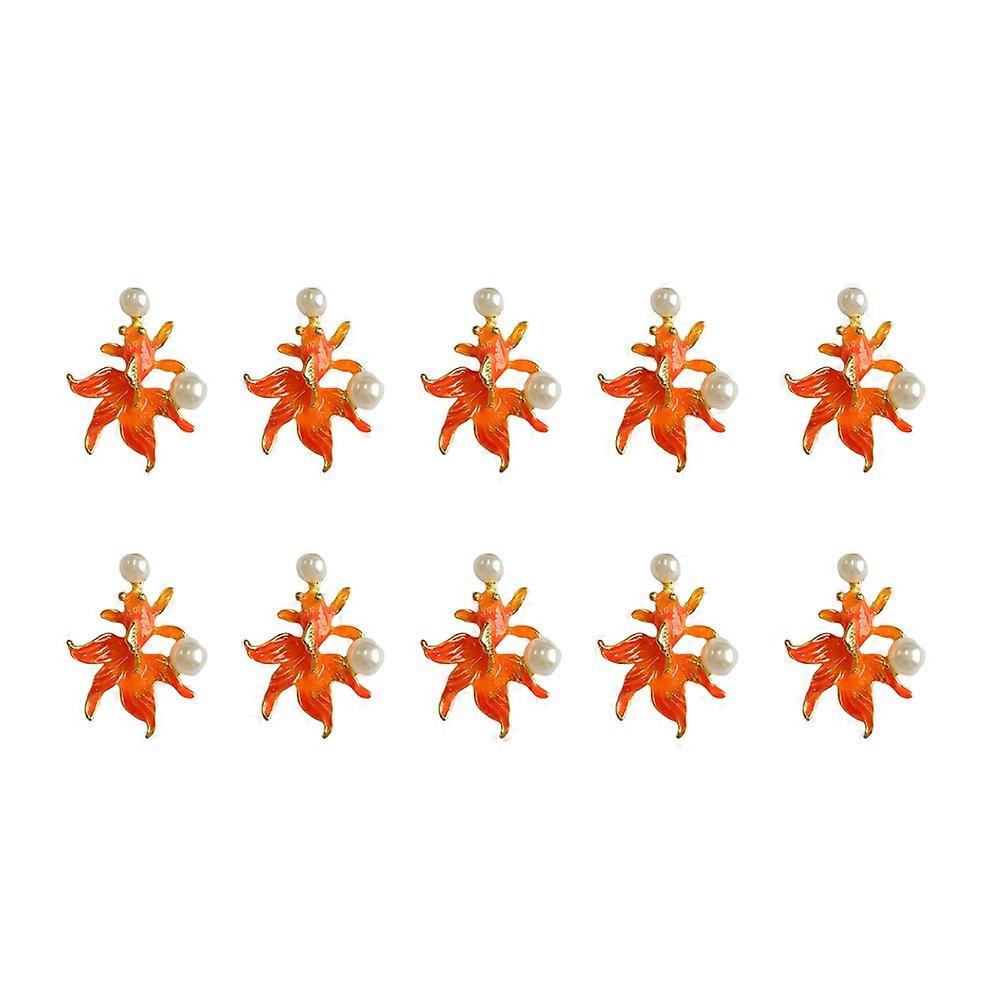 Clothing Making Charm Goldfish Headwear for Decoration 20Pcs