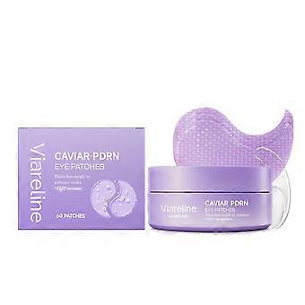 Caviar PDRN Eye Patches, Nourishing Under Eye Patches for Dark Circles, Depuffing Eye Mask for Puffy & Tired Eyes, Gifts for Women, 60 Count