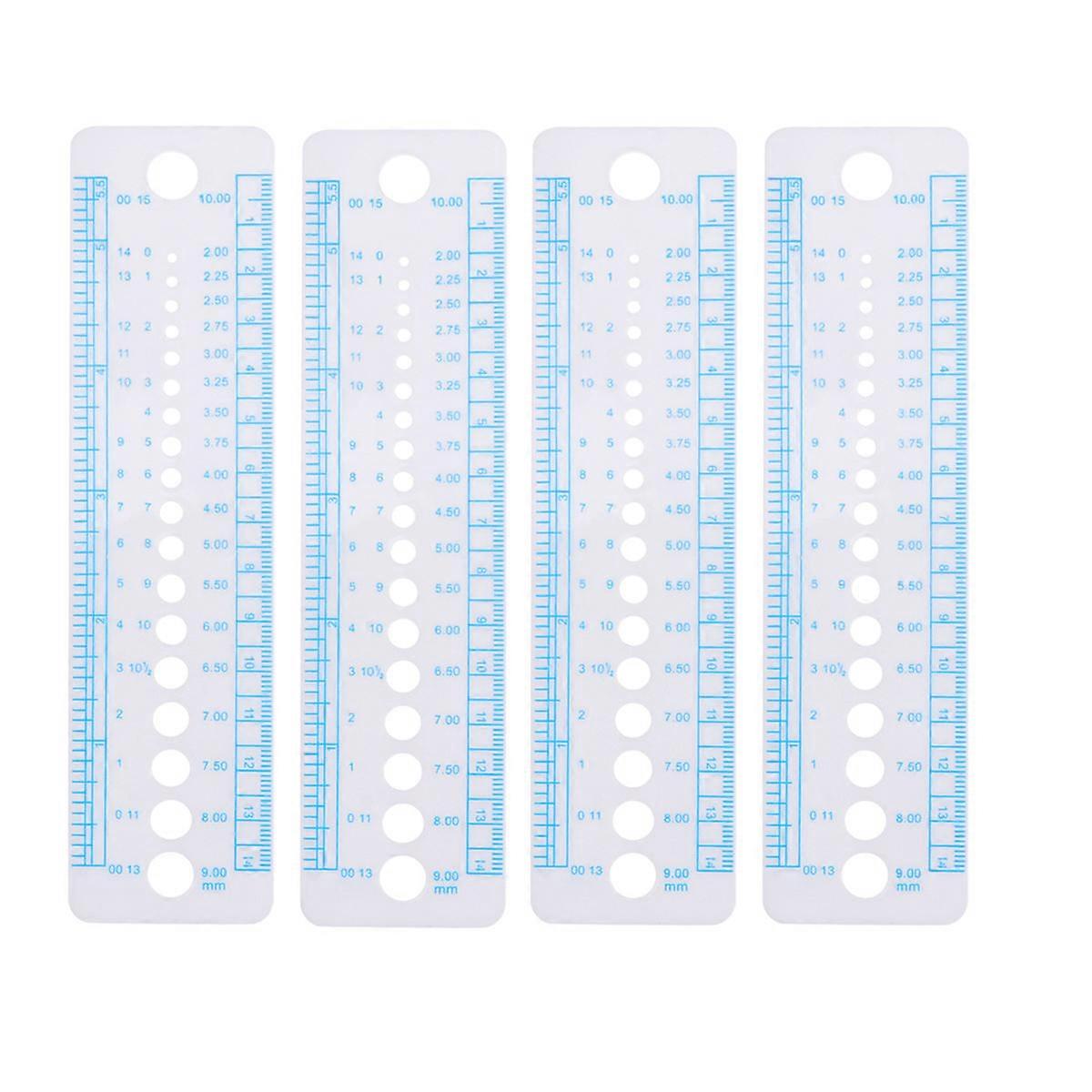 Plastic Ruler Multifunctional Rulers for Student Use 30Pcs Kit