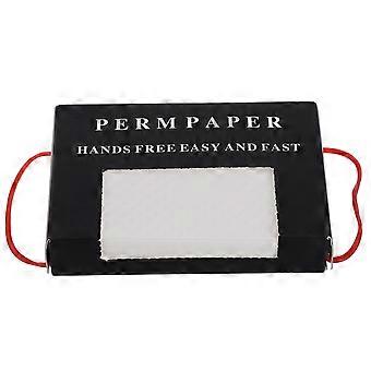 Papier permanent jetable pour permanentes chaudes et froides. Matériau en papier durable pour bigoudis, usage domestique et en salon.
