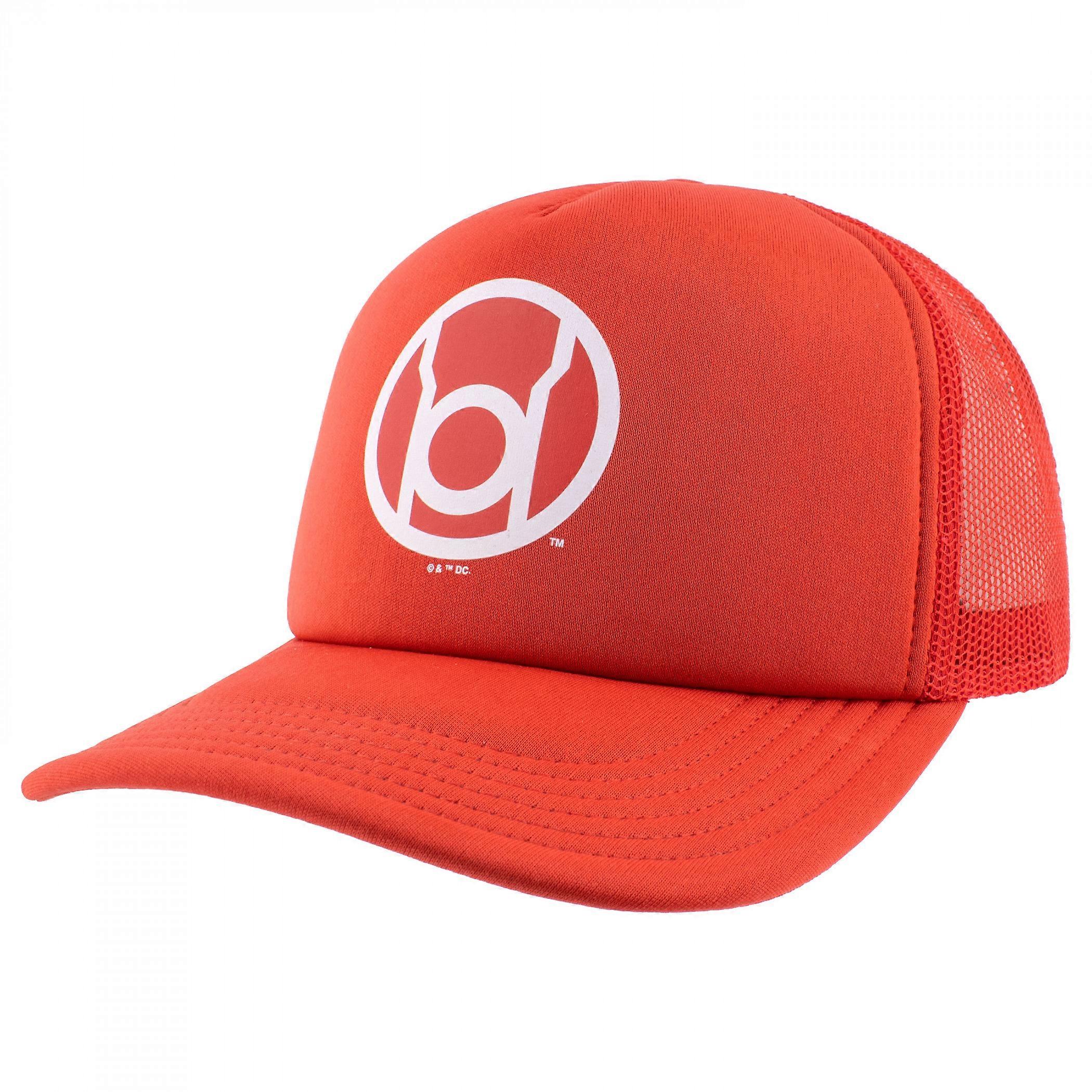 Red Lantern Logo Trucker Hat