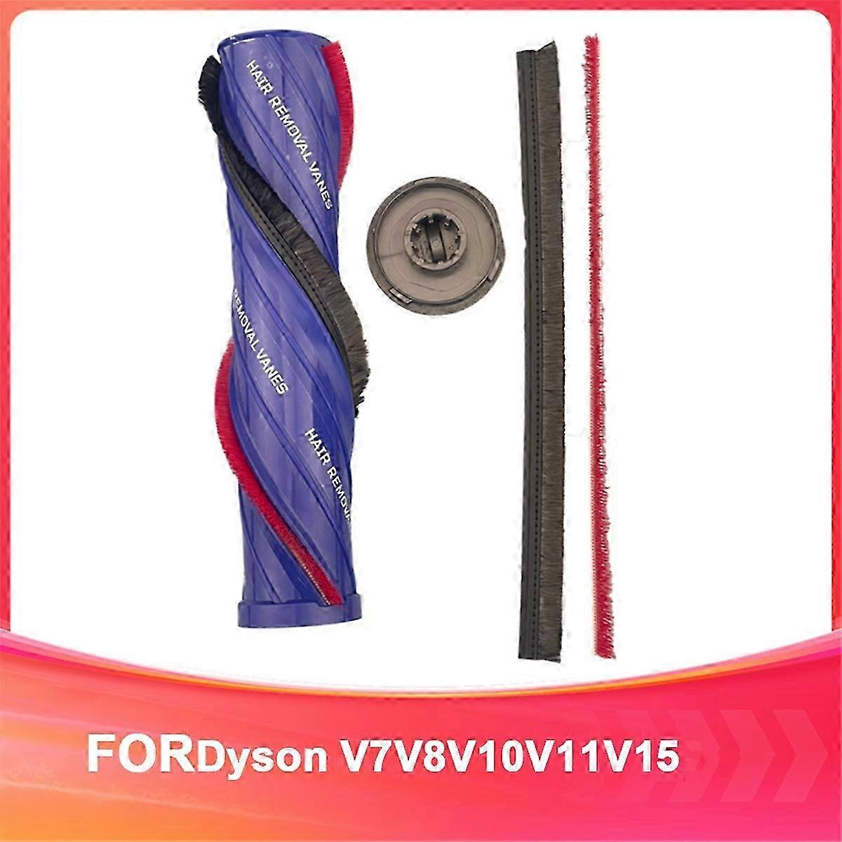 Brush Roller compatible with Vacuum Head Attachments,with Replacement Wool Top